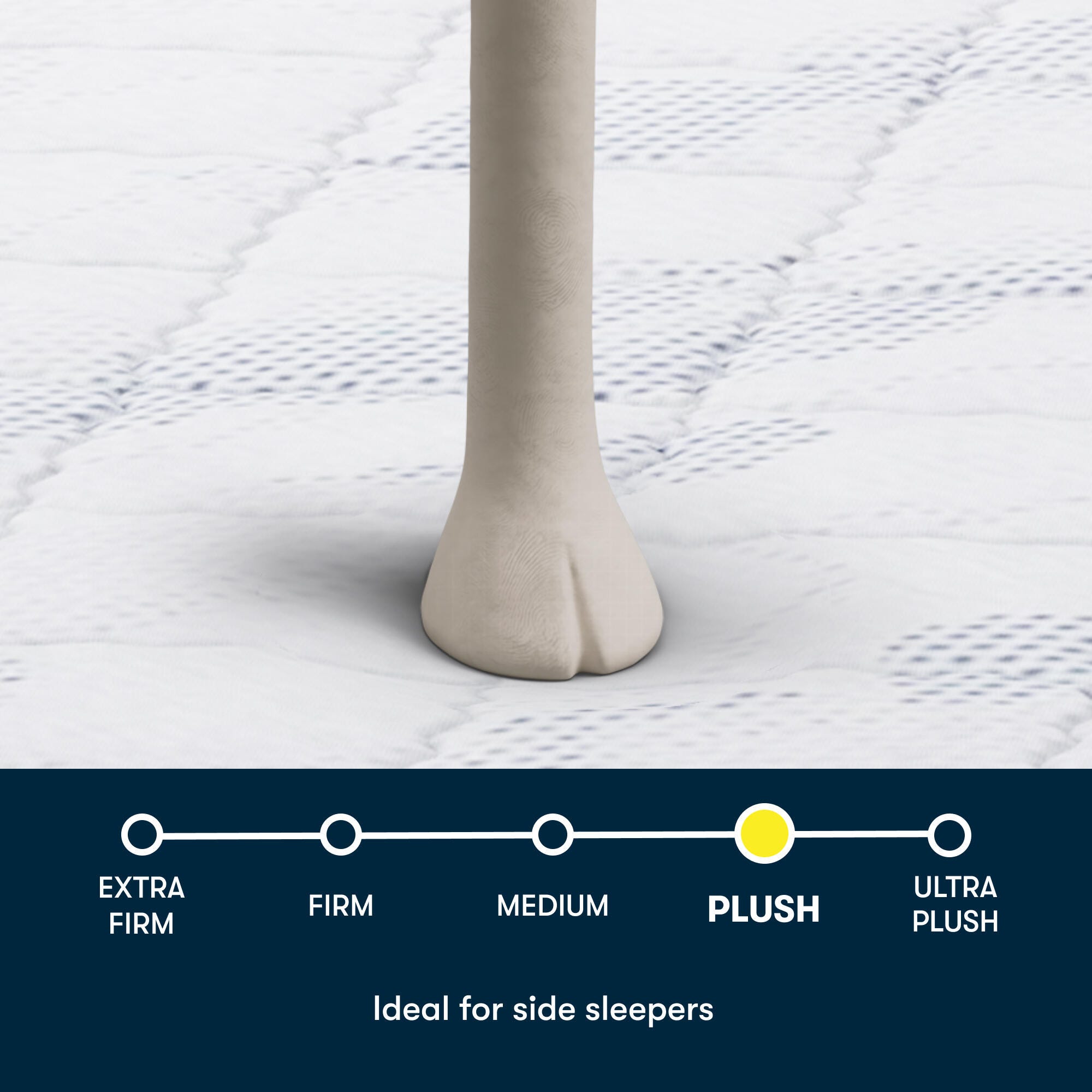 Serta Perfect Day 10" Plush Pillow Top Twin Mattress, Off White, large