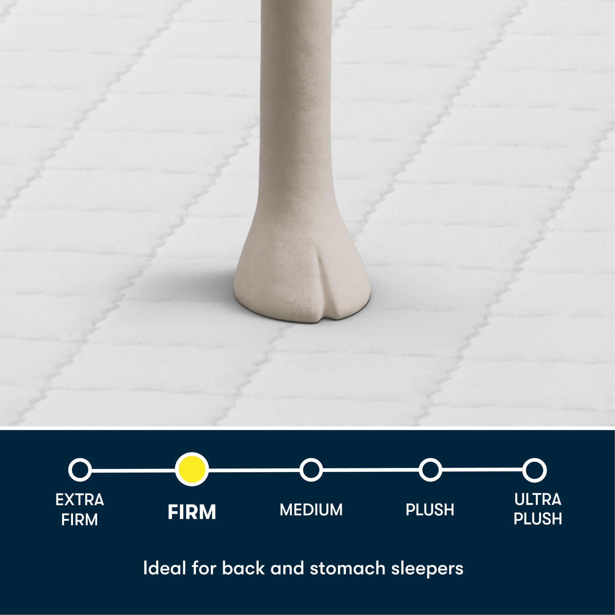 Serta Perfect Day 7" Firm King Mattress, Off White, large