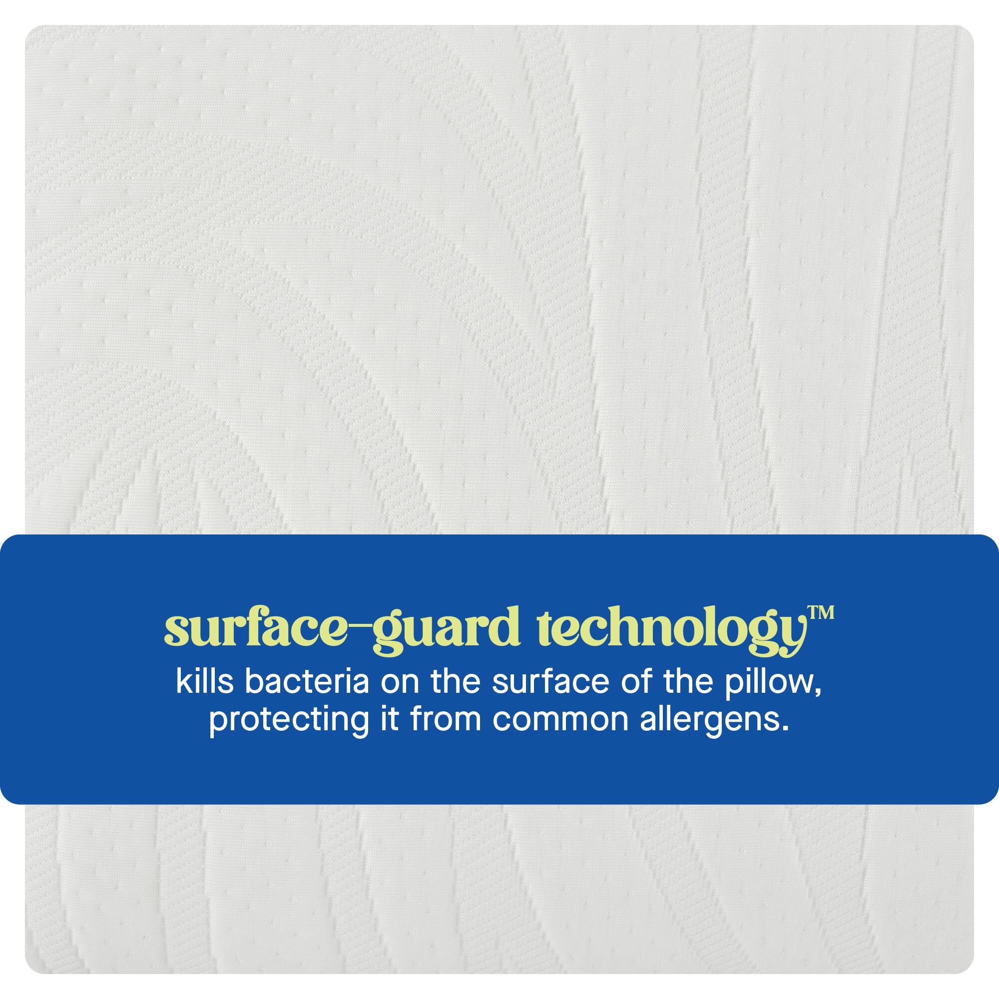 Sealy Dreamlife Solid Standard Memory Foam Pillow, , large