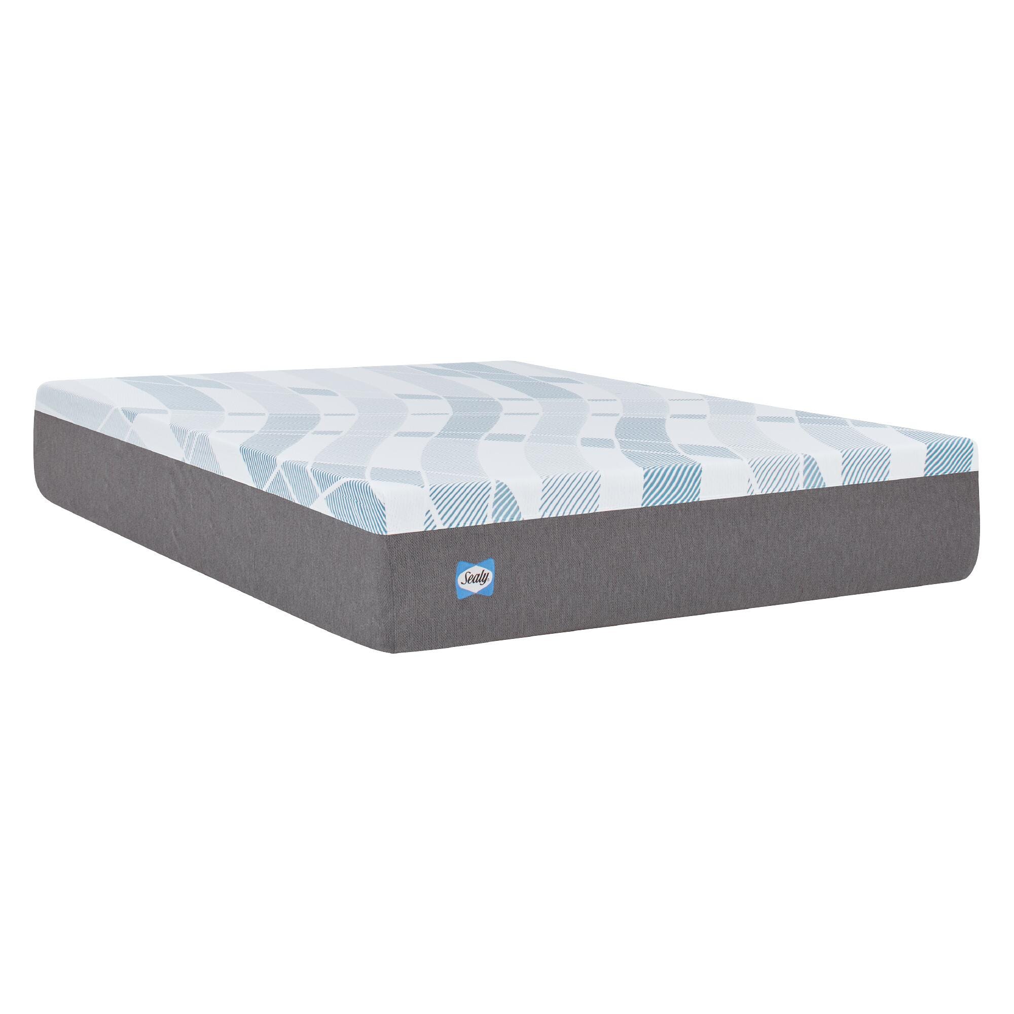 Sealy Dreamlife Medium Hybrid Twin XL Mattress, Blue/White/Gray, large