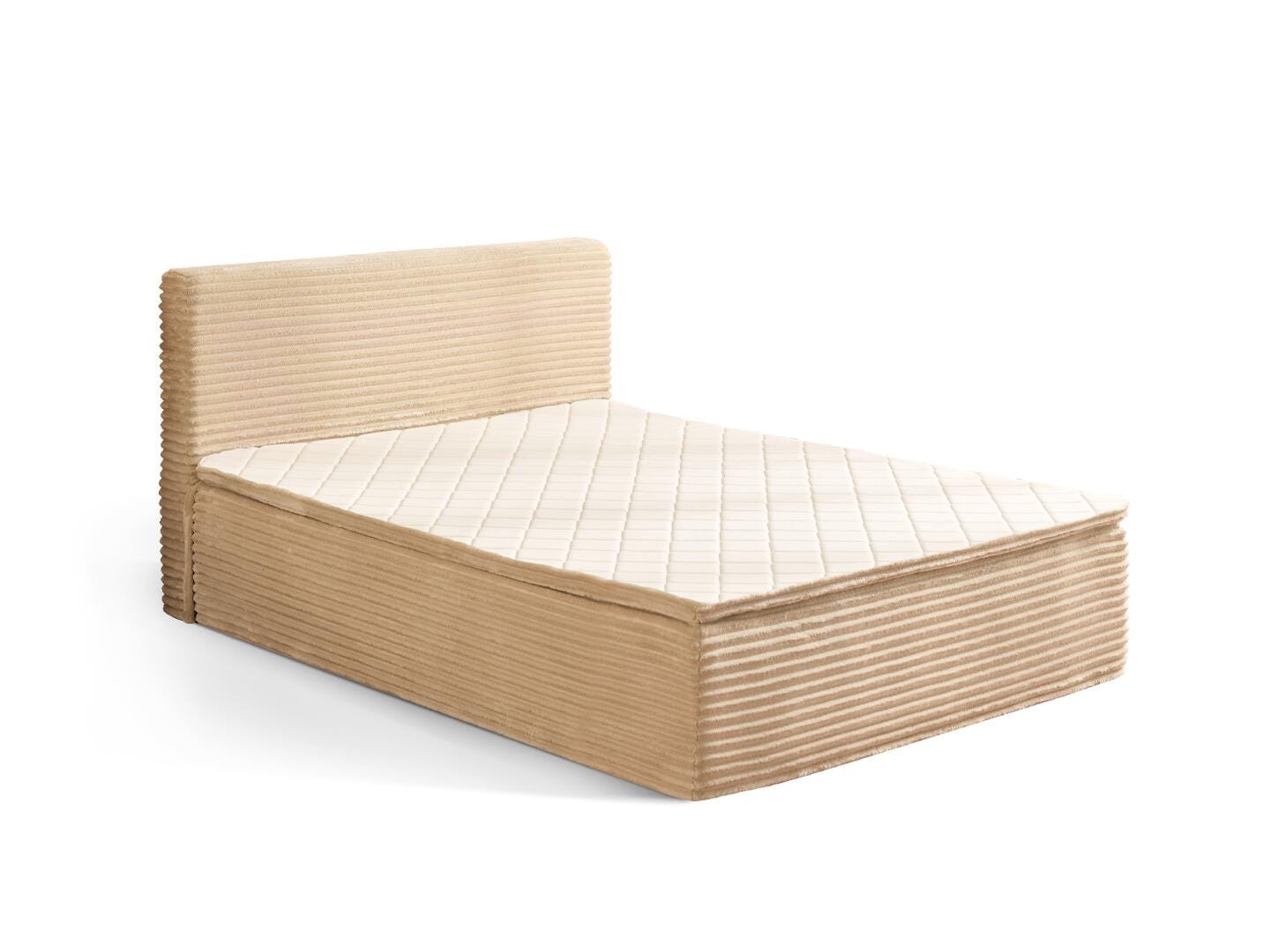 HOMLUX Medium Full Mattress, Beige, large
