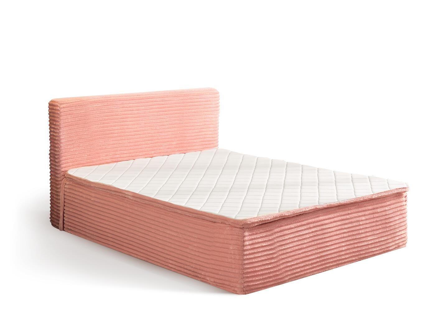 HOMLUX Medium Full Mattress, Pink, large