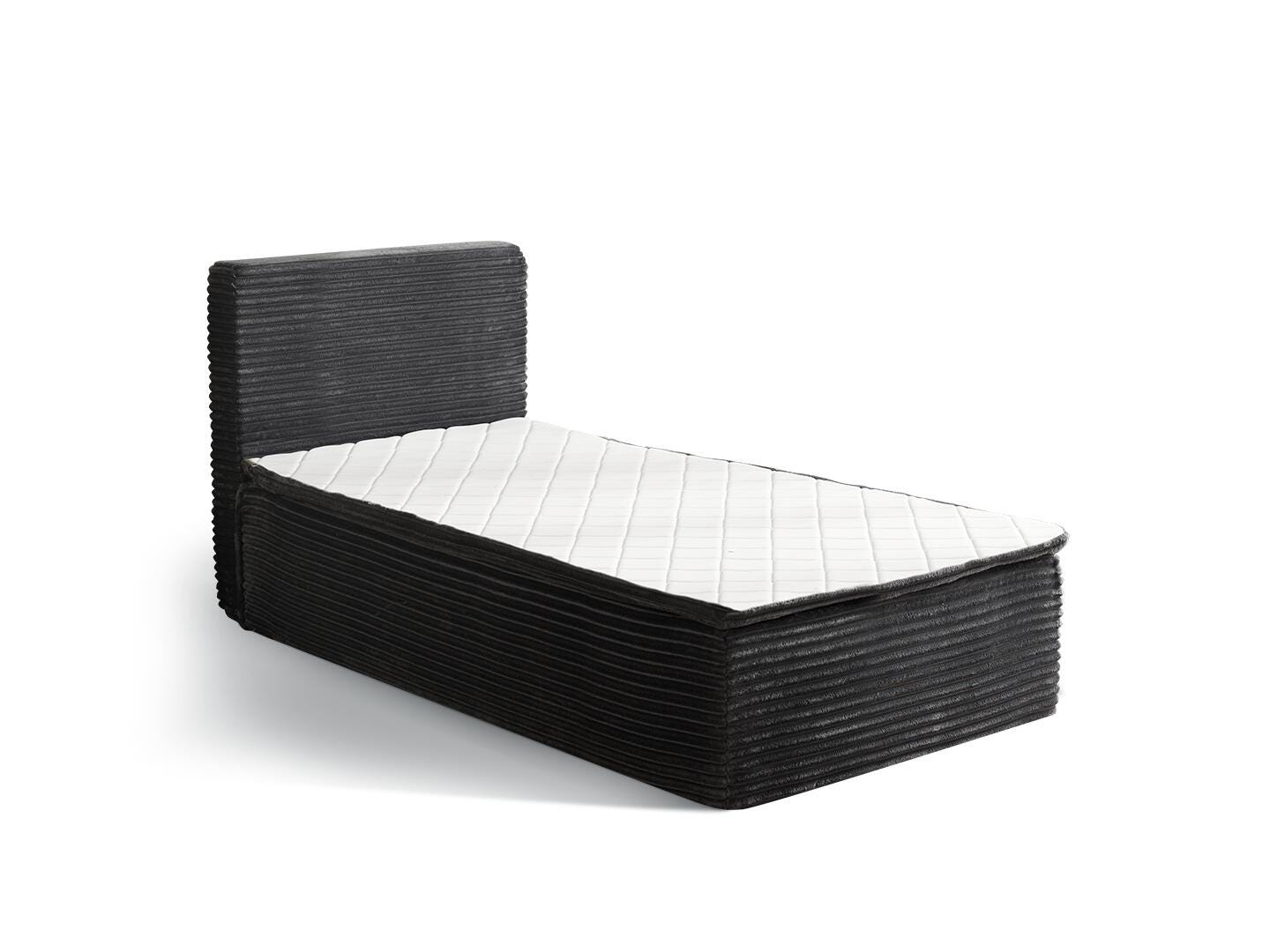 HOMLUX Medium&nbsp;Twin Mattress, Gray, large
