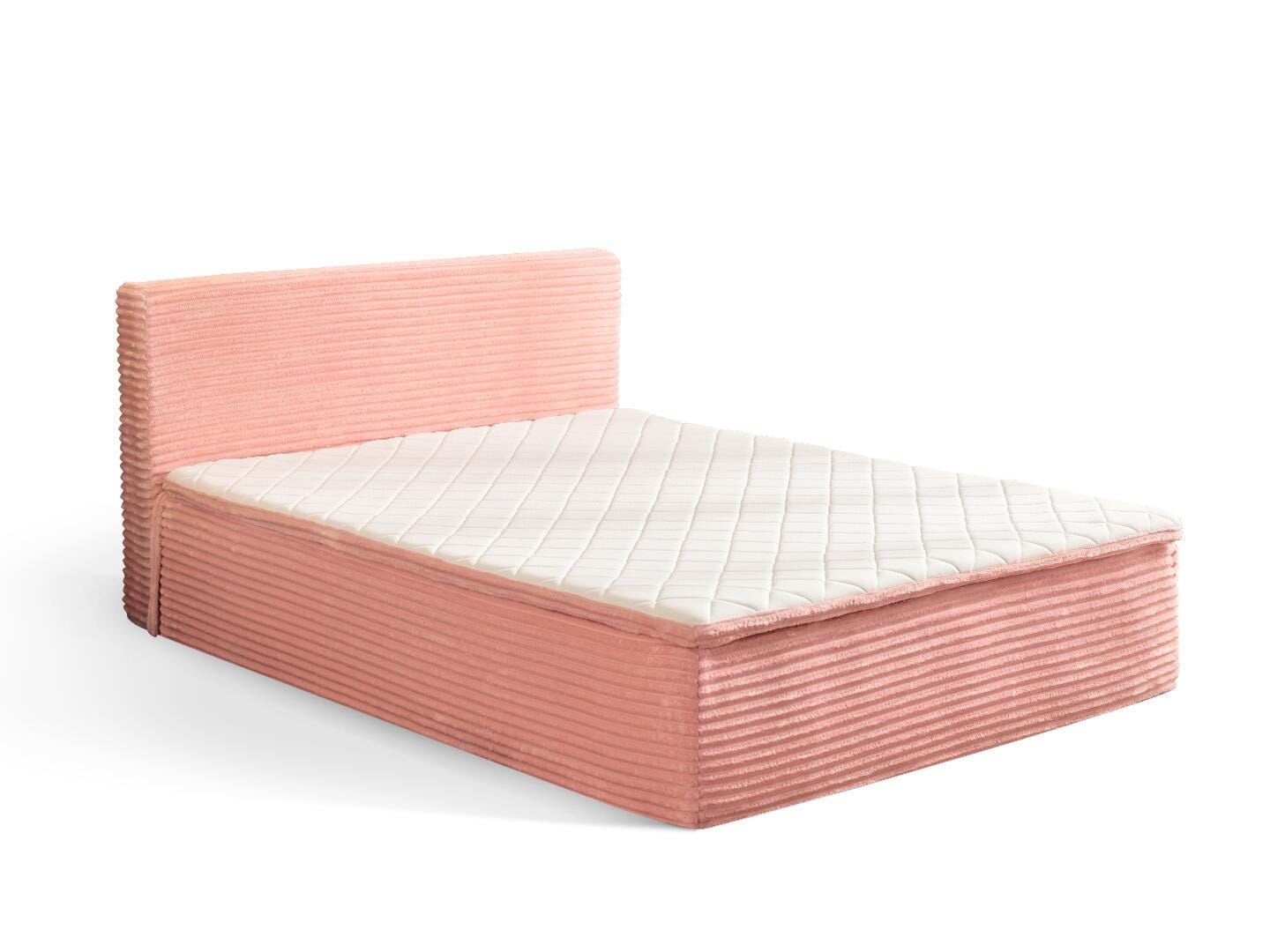 HOMLUX Medium Queen Mattress, Pink, large