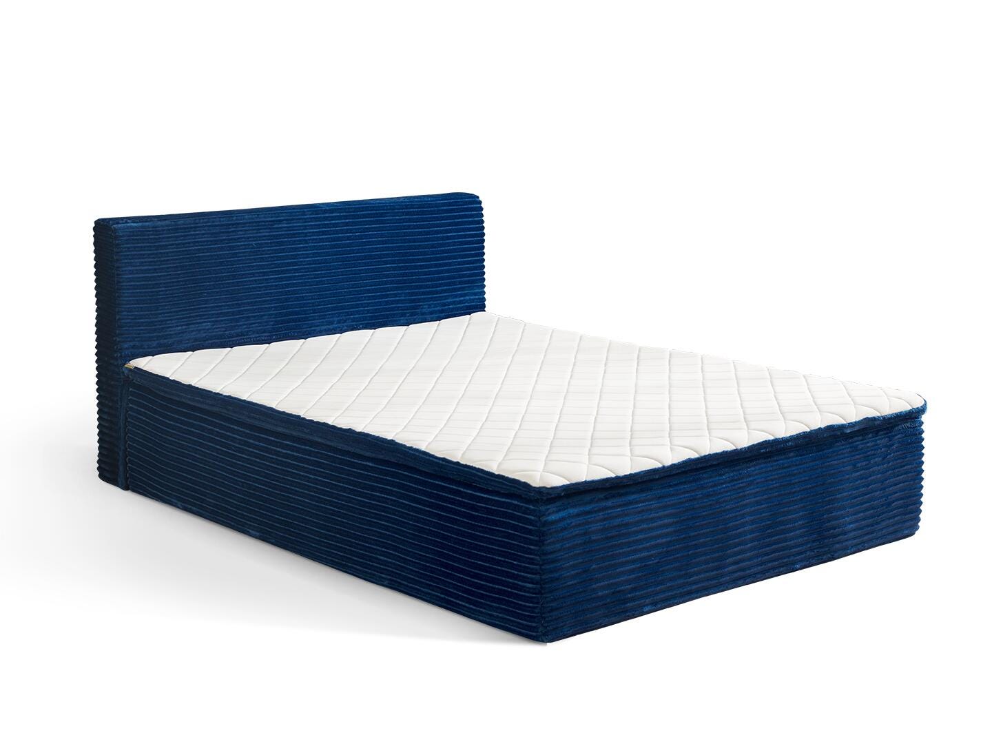 HOMLUX Medium Queen Mattress, Blue, large