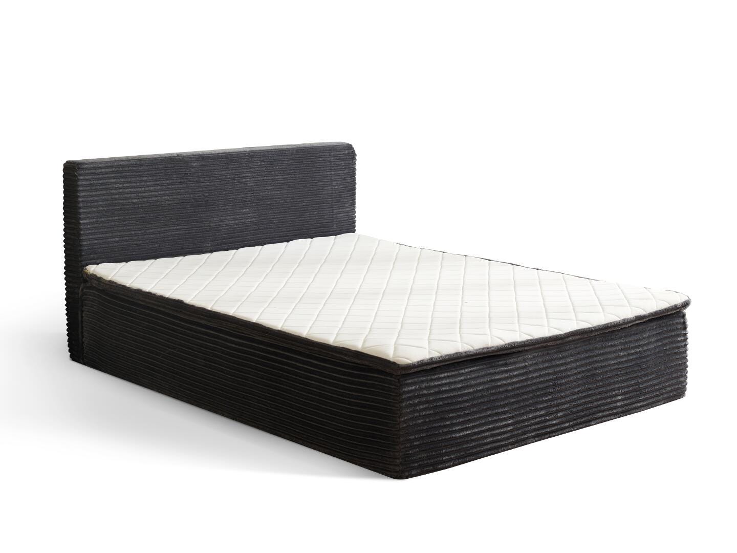 HOMLUX Medium Queen Mattress, Gray, large