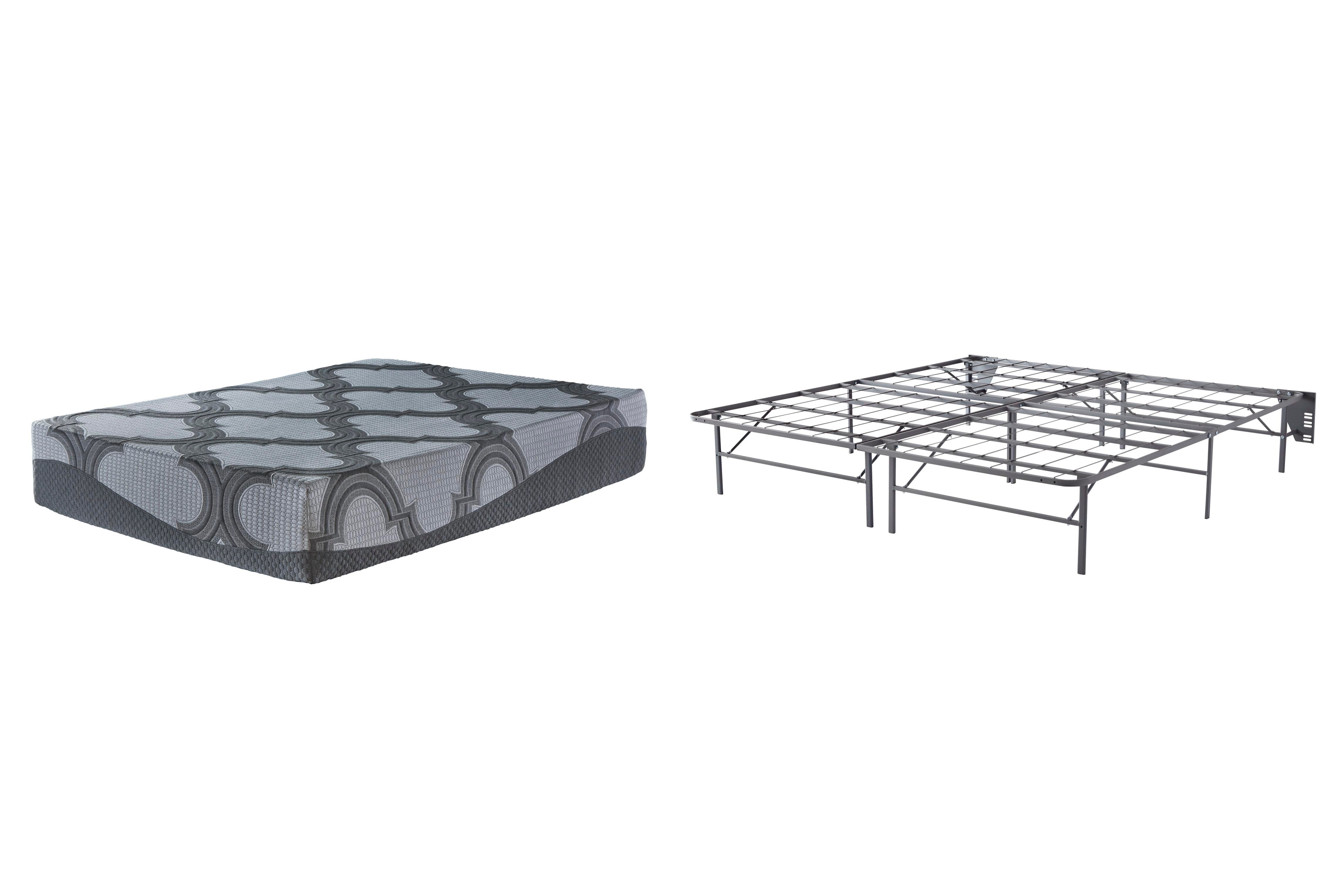 12 Inch Ashley Hybrid King Adjustable Base and Mattress - image 1