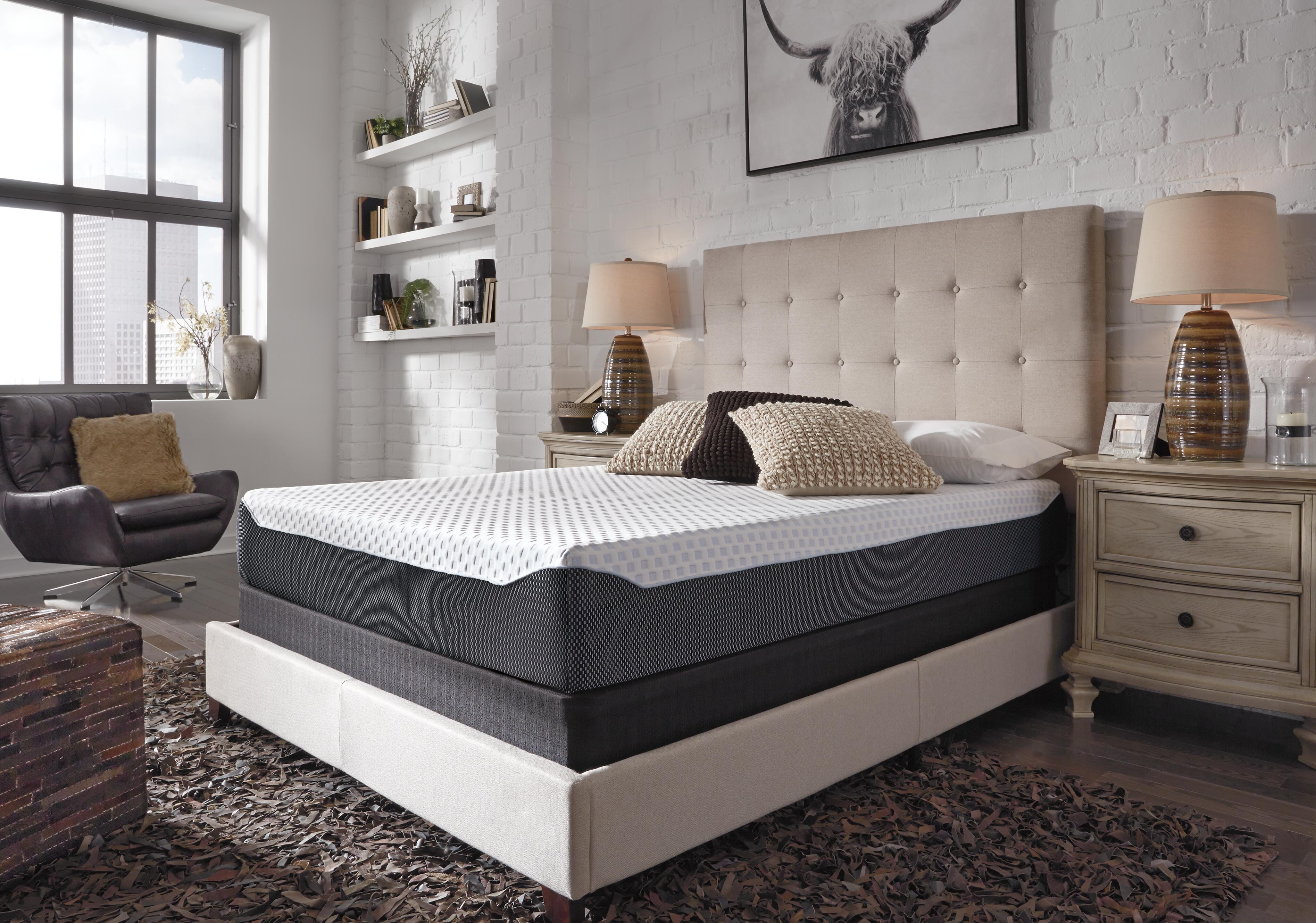 Ashley Sleep Gruve 10 Inch Firm Memory Foam King Mattress