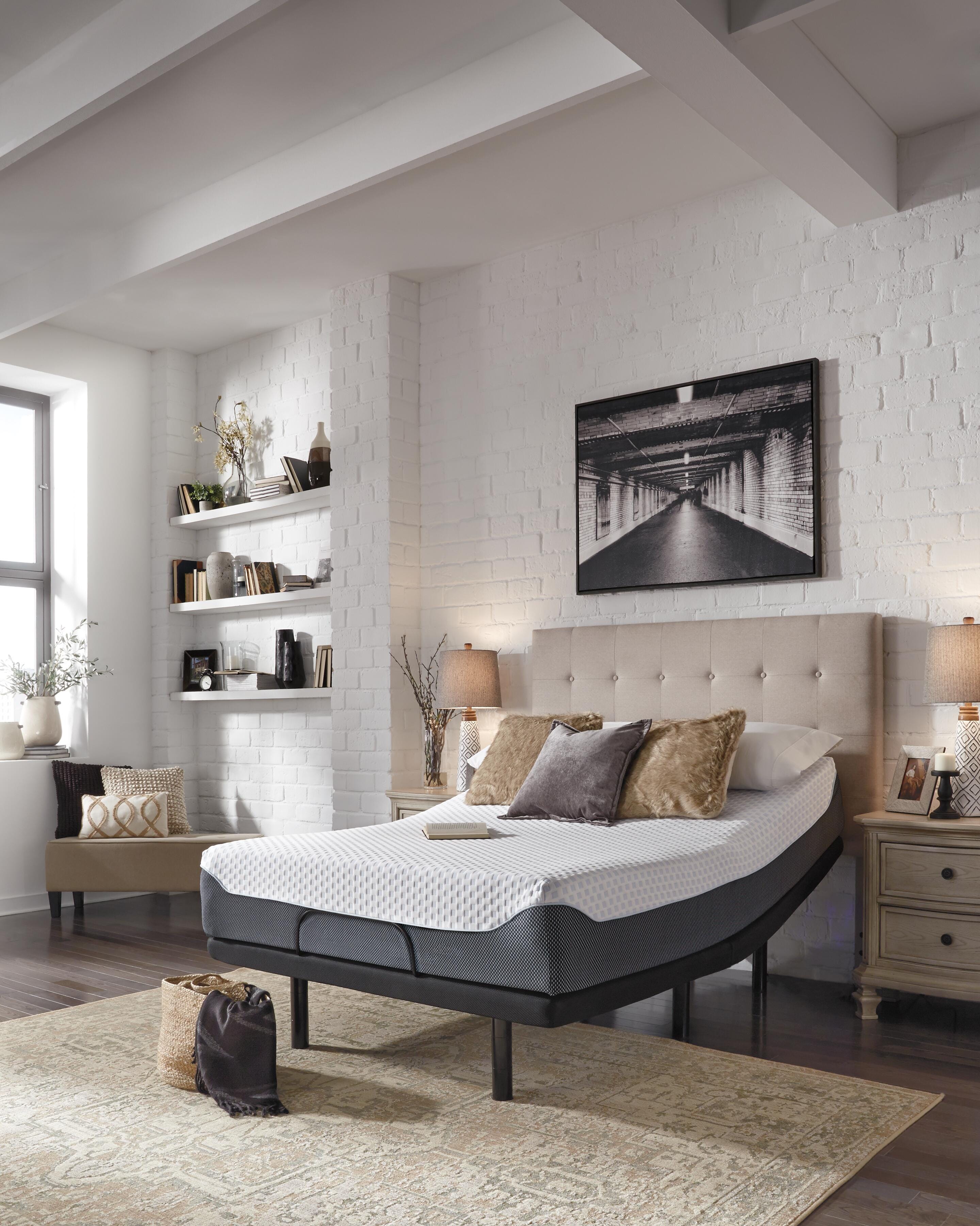 12 Inch Chime Elite King Adjustable Base with Mattress - image 3