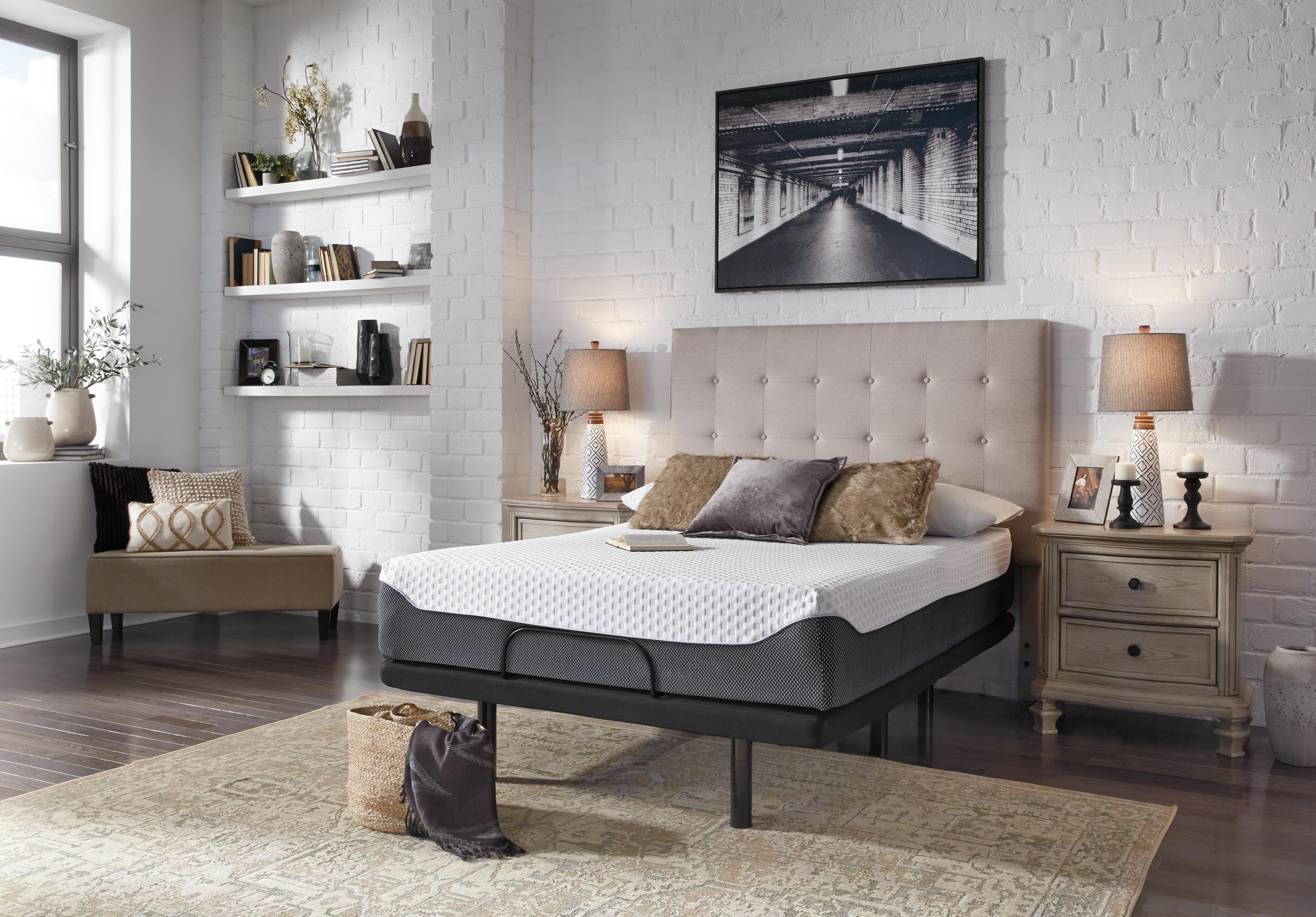 12 Inch Chime Elite King Adjustable Base with Mattress - image 1