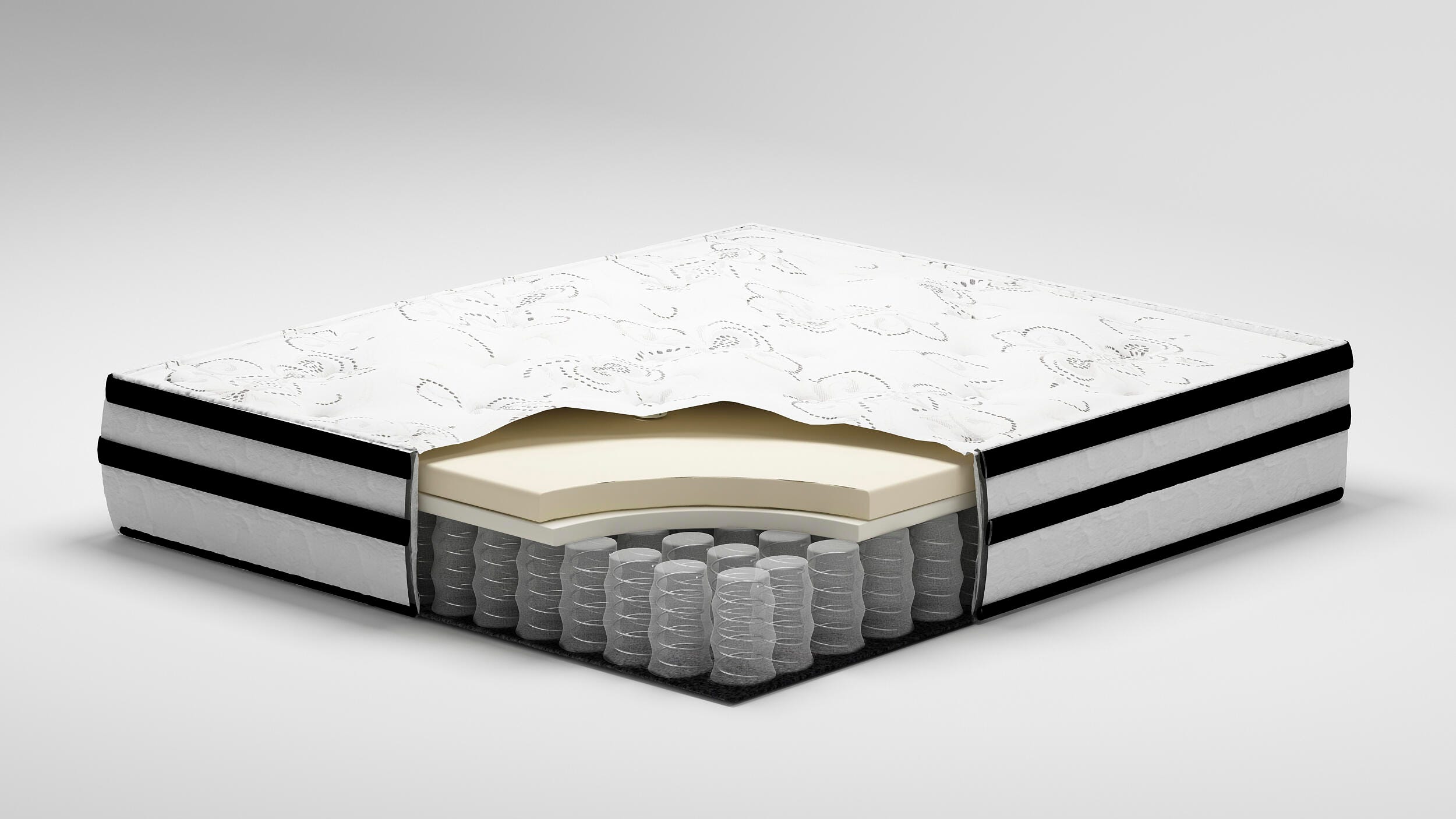 Chime 10 Inch Hybrid Full Mattress - image 7