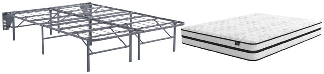 Chime 10 Inch Hybrid Full Mattress with Foundation