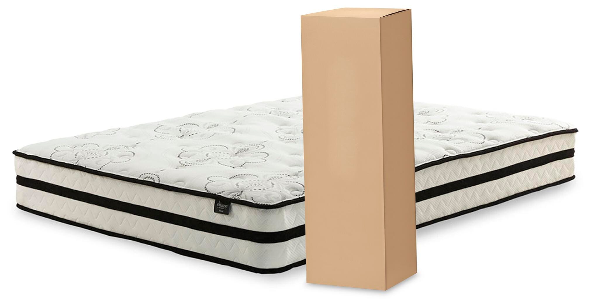 Calverson Platform Bed with Mattress, Mocha, large