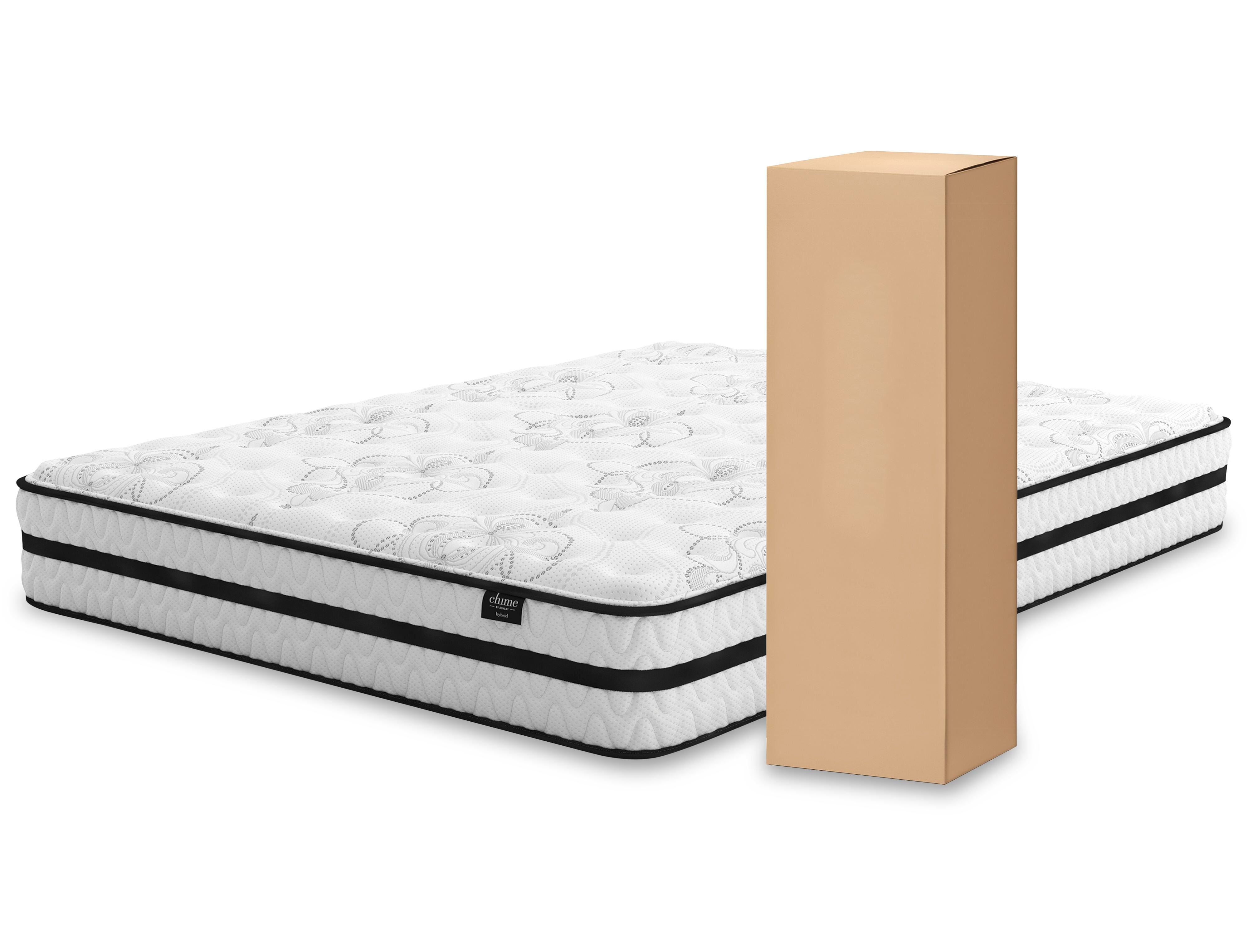 Finch Queen Platform Bed with Mattress, Black, large