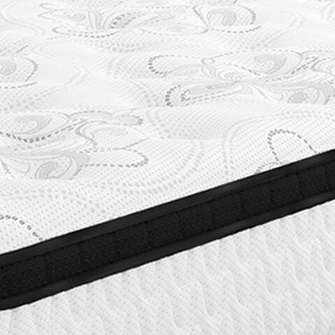 Chime 12 Inch Hybrid California King Mattress and Foundation Set - image 7