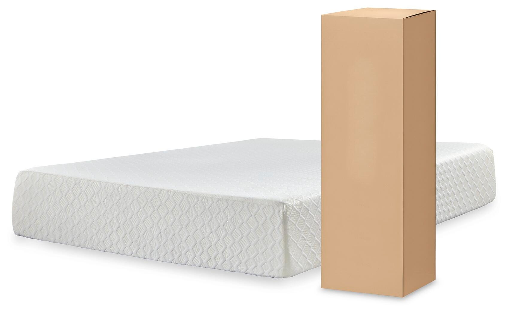 Calverson Full Platform Bed with Mattress, Mocha, large