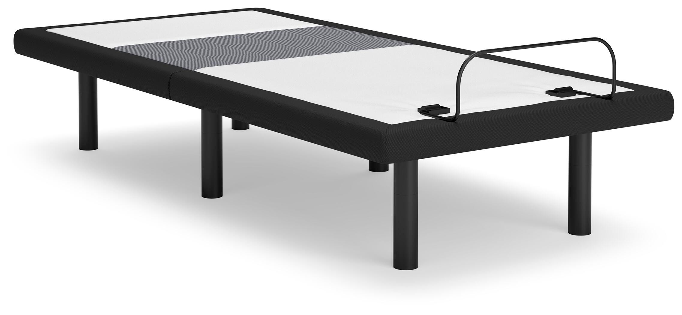 Best Base with Lumbar and Audio Twin XL Adjustable Base, Black, large