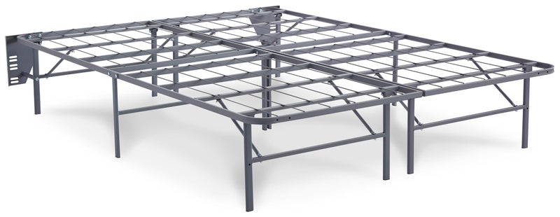 Ashley Sleep Essentials Better than a Boxspring Queen Foundation, Gray