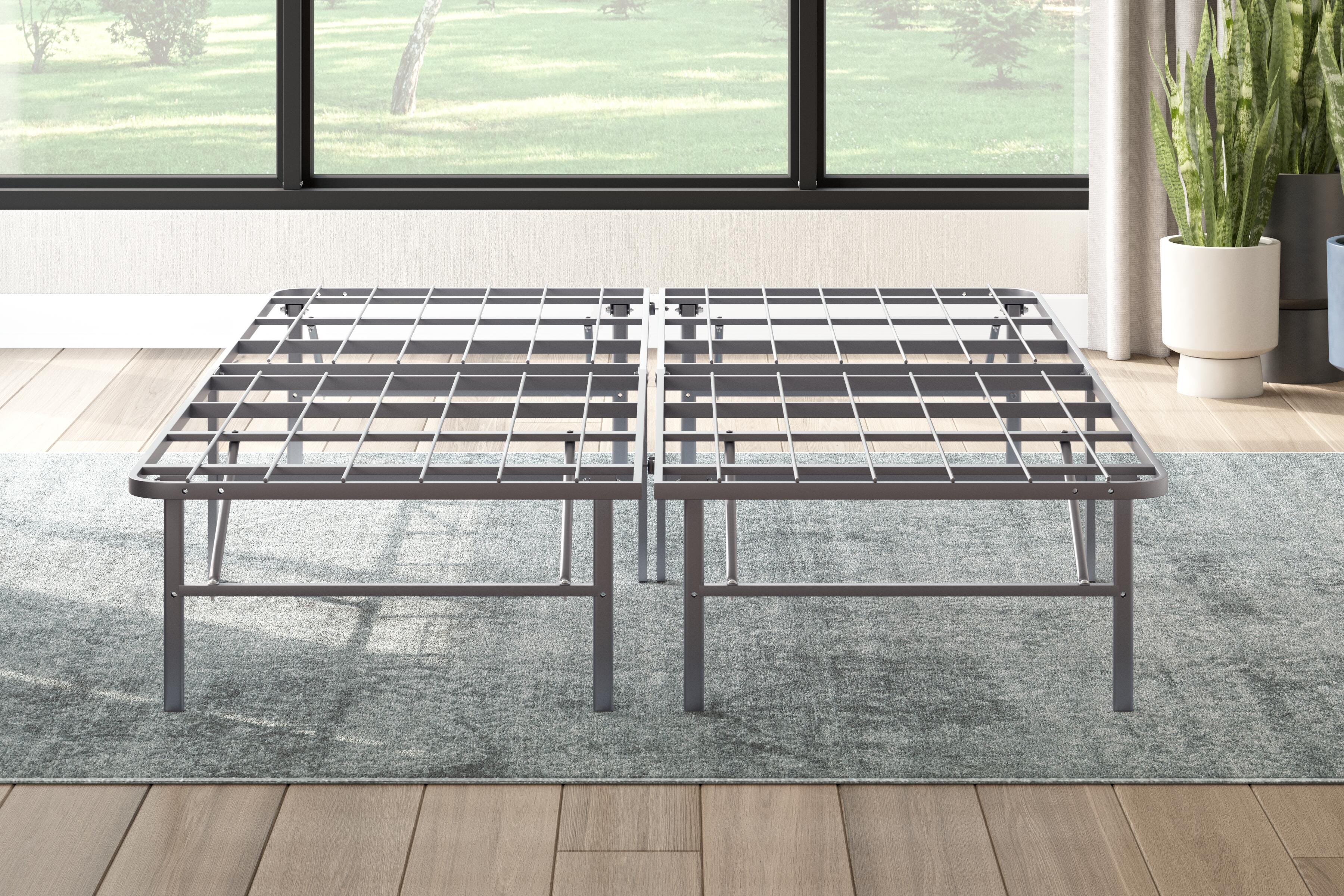Better than a Boxspring Twin Foundation, Gray, large