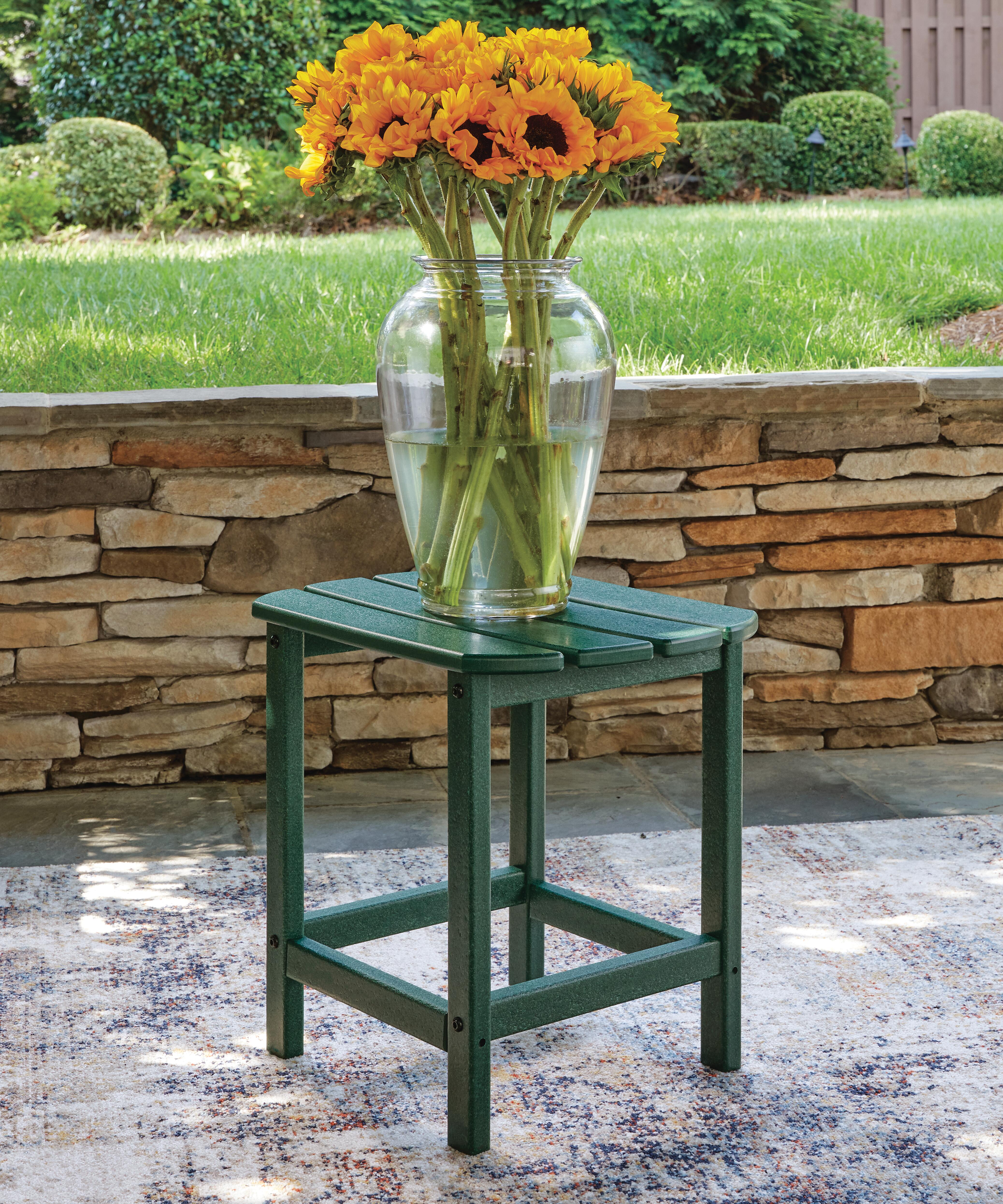Sundown Treasure 2 Adirondack Chairs with End table, Green, large