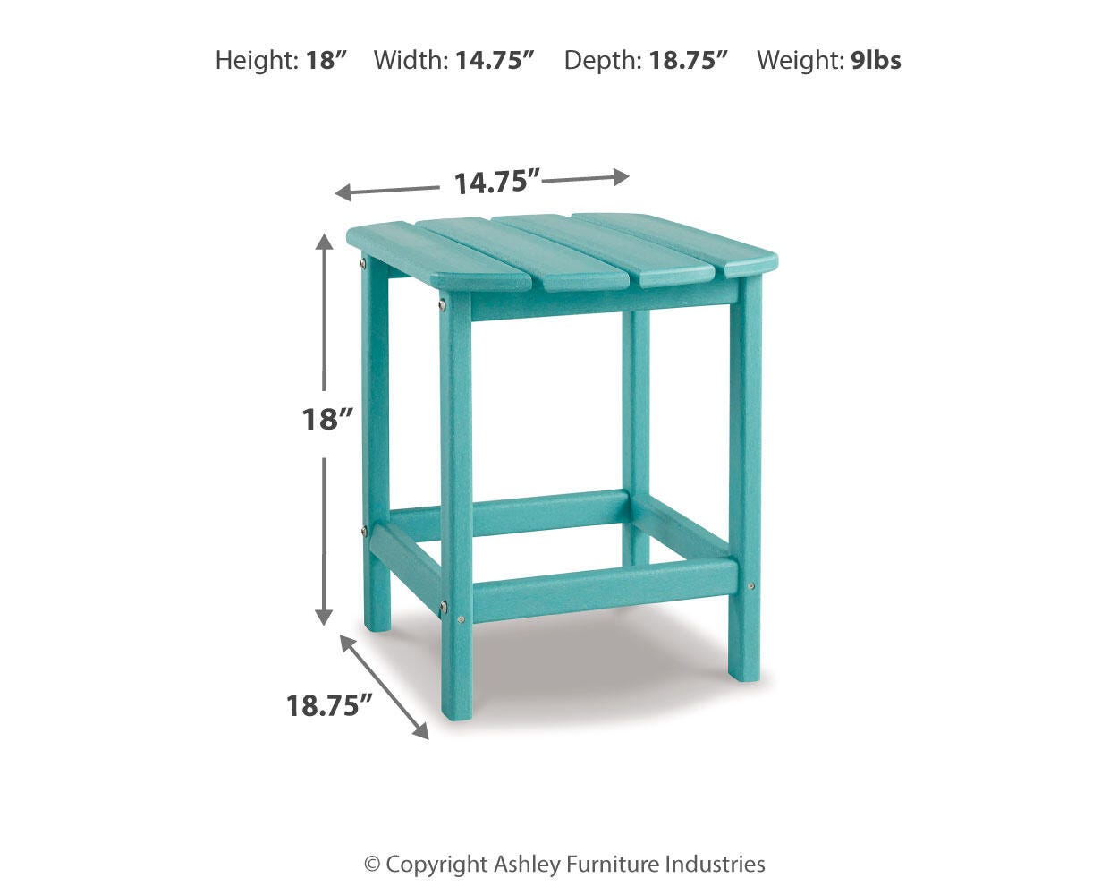 Sundown Treasure End Table - image 4