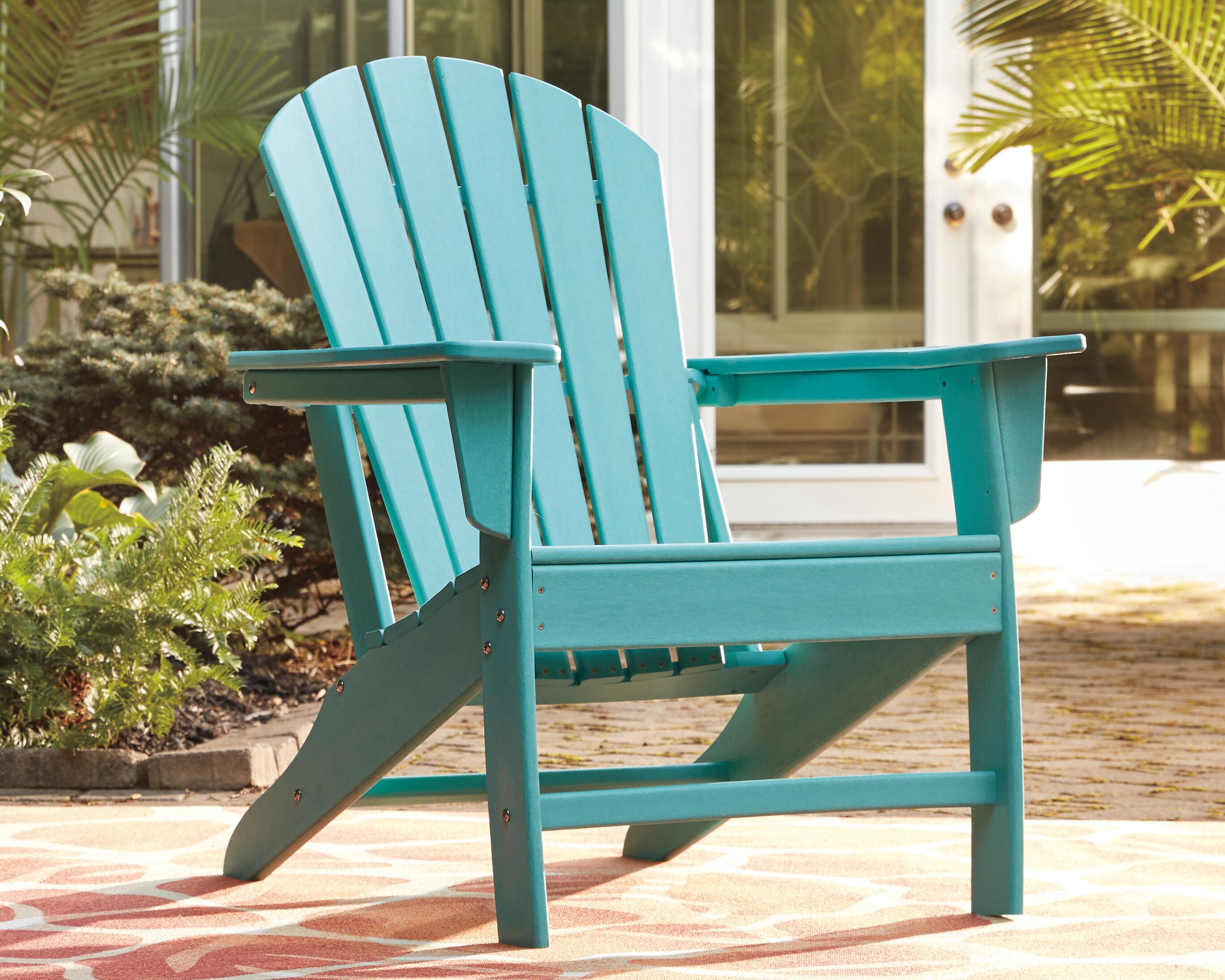 Sundown Treasure Adirondack Chair, Turquoise, rollover