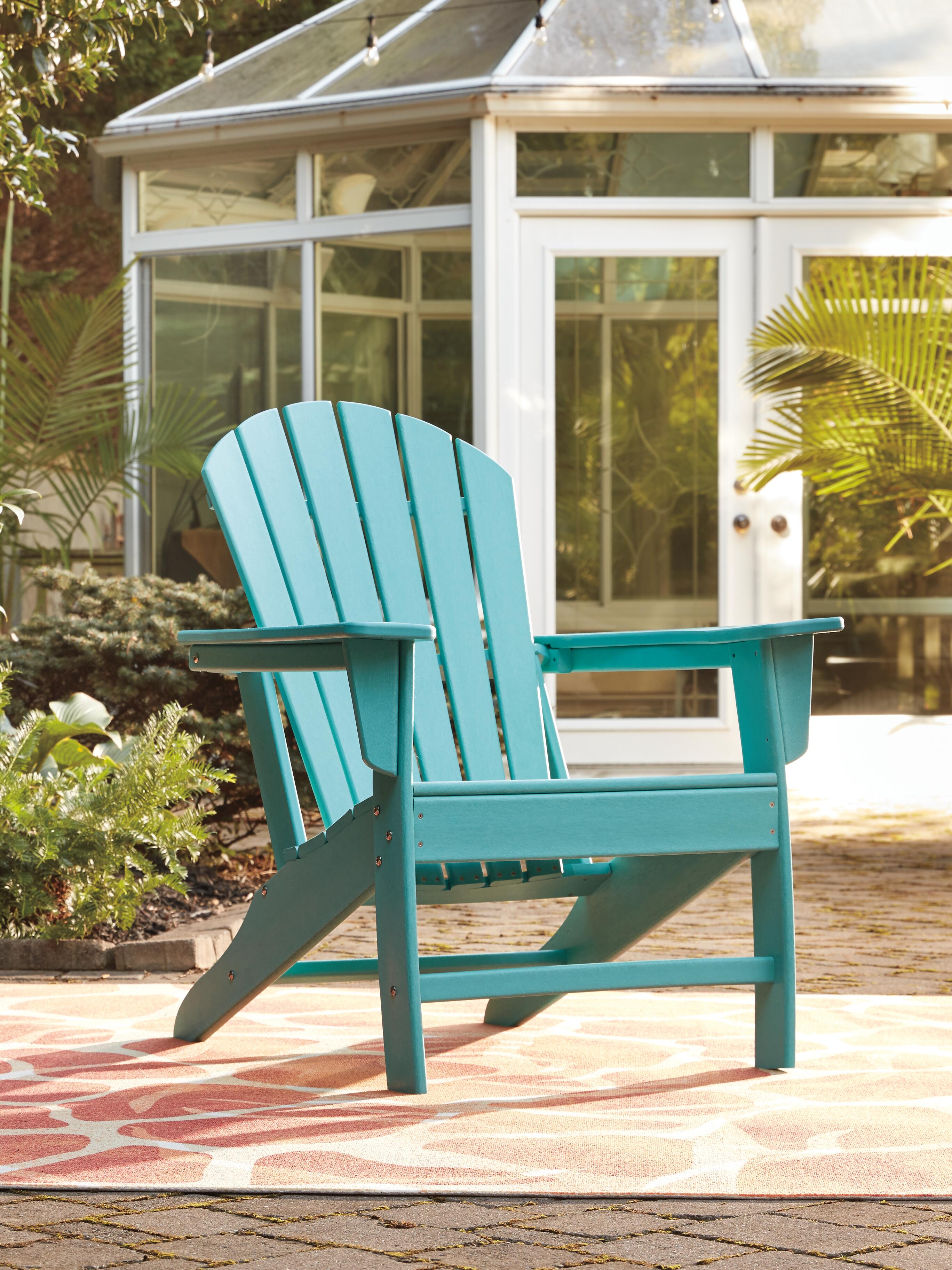 Sundown Treasure Adirondack Chair, Turquoise, large