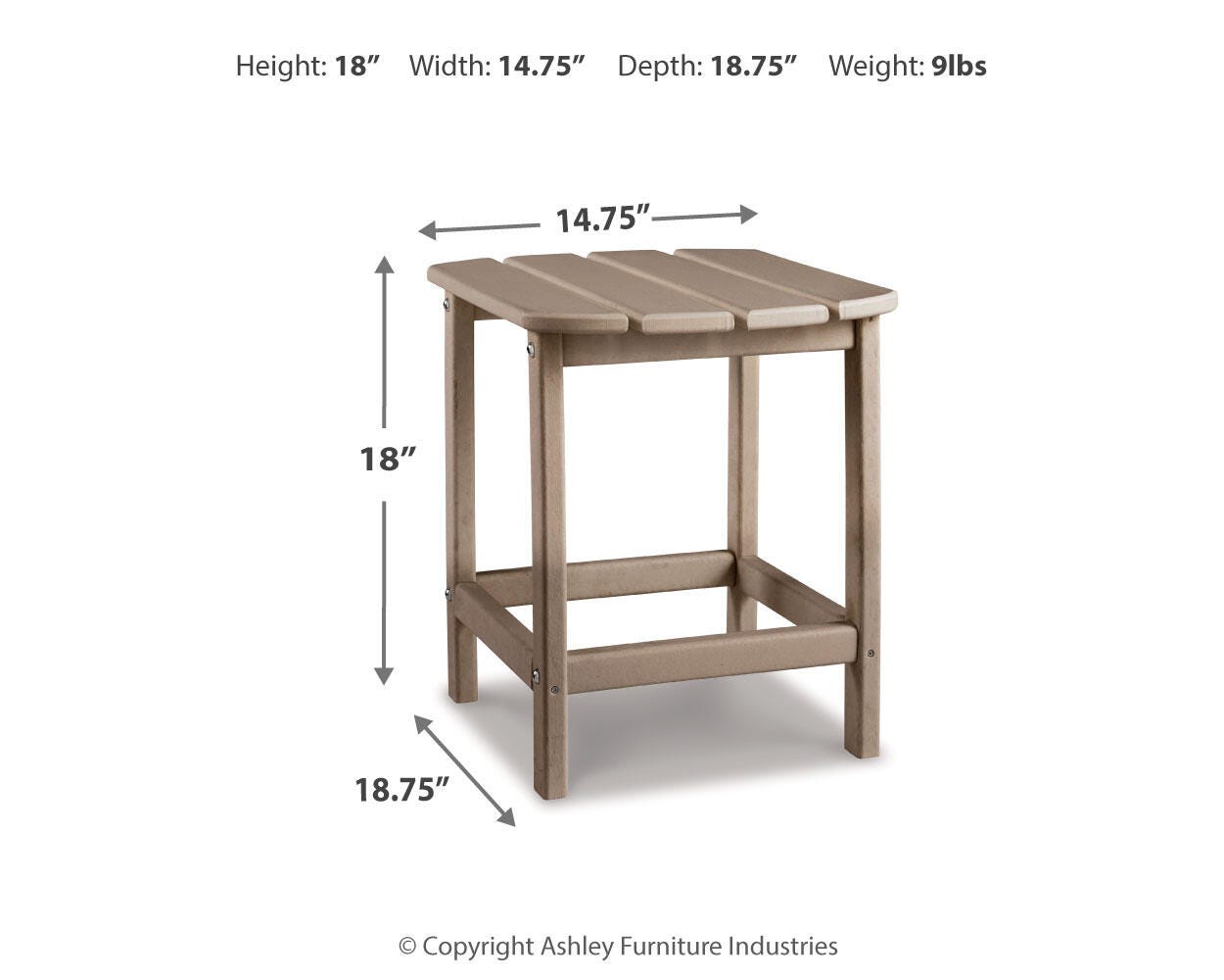 Sundown Treasure End Table - image 4