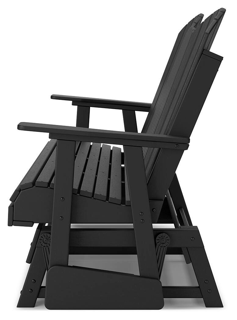 Hyland Wave Outdoor Glider Loveseat - image 8