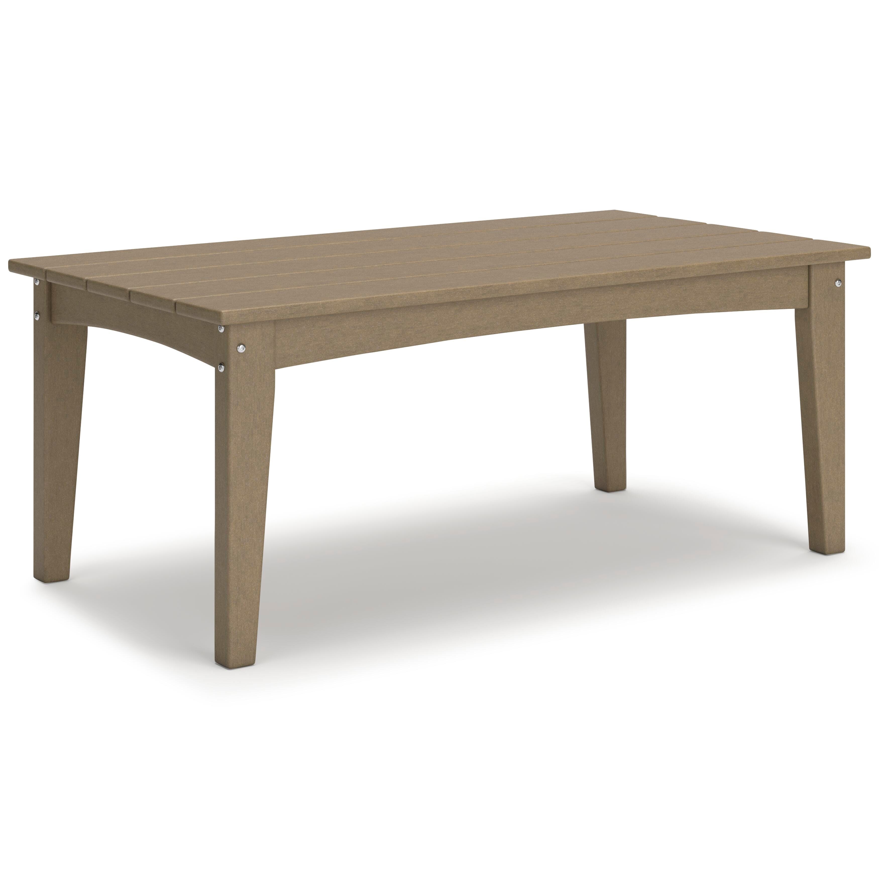 Hyland Wave Outdoor Coffee Table - image 1