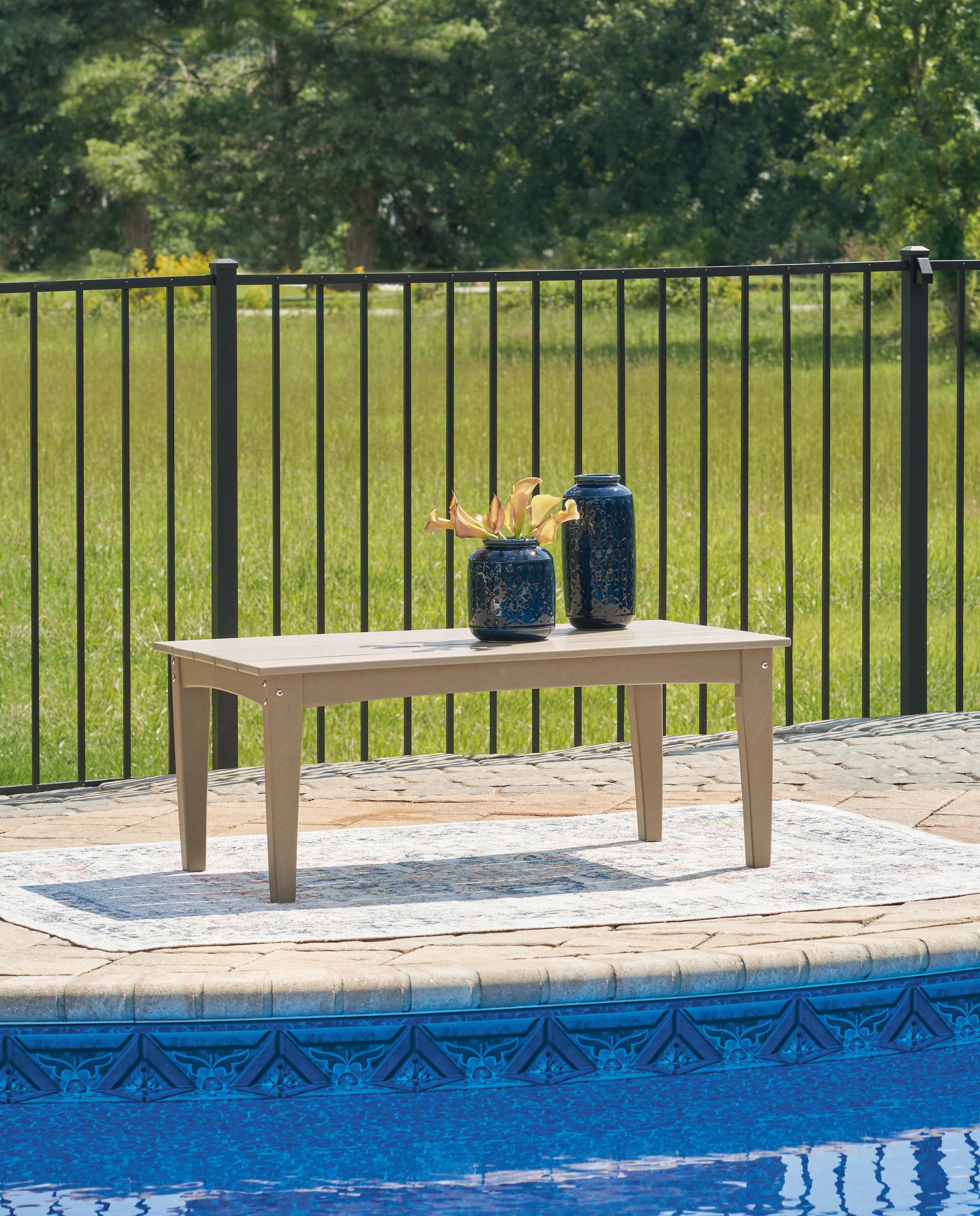 Hyland Wave Outdoor Coffee Table - image 2