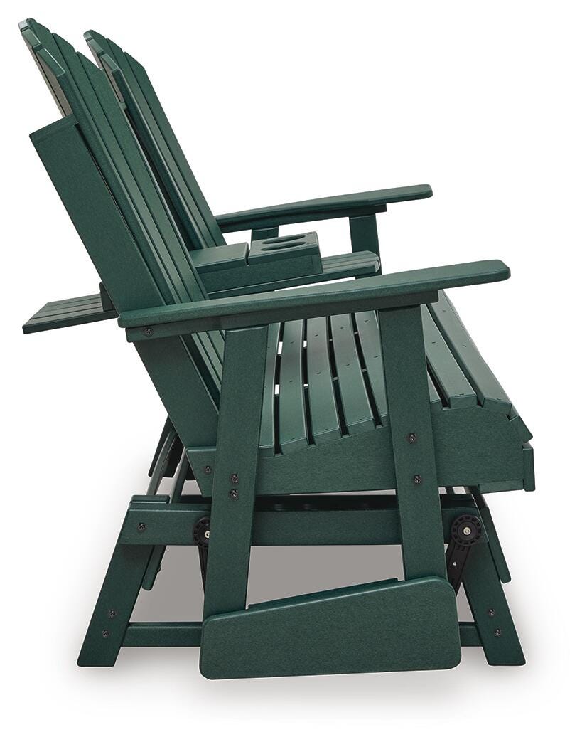 Hyland Wave Outdoor Loveseat Glider - image 5