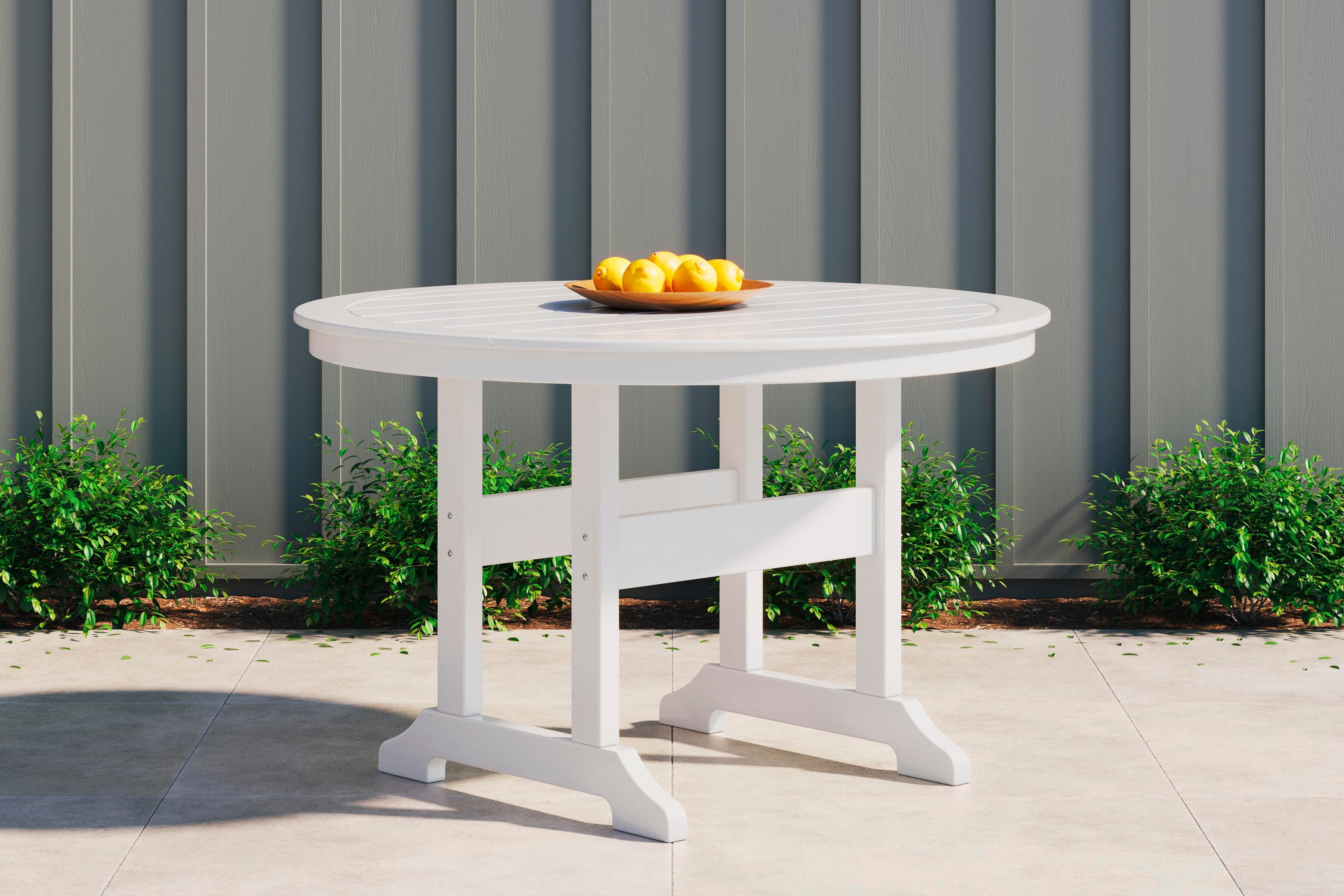 Crescent Luxe Outdoor Dining Table, , large