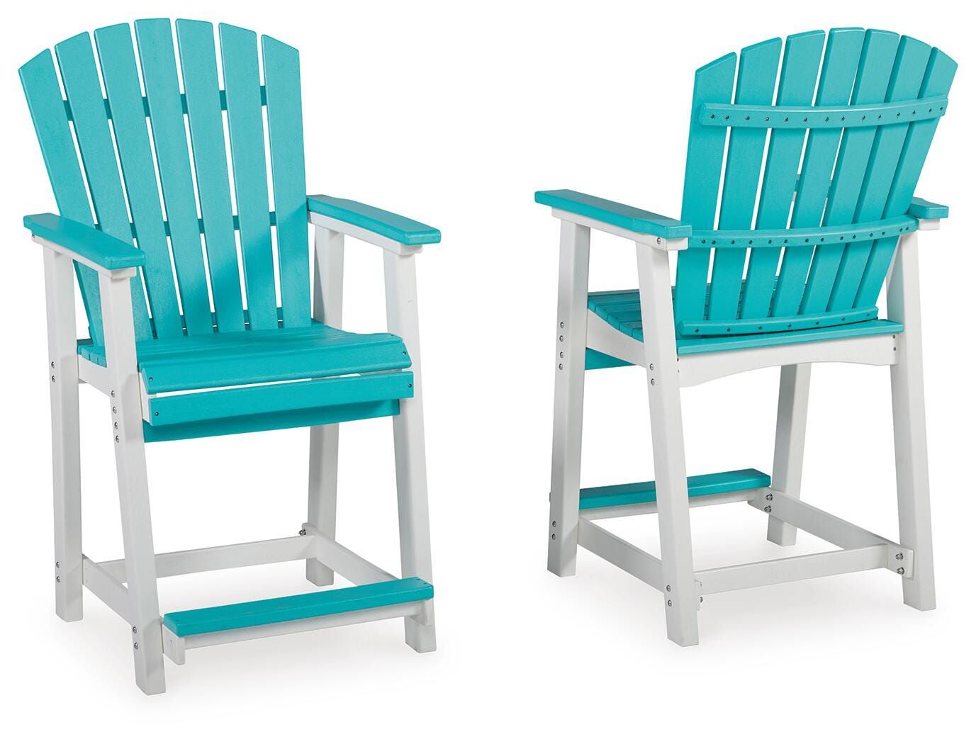 Eisely Outdoor Counter Height Bar Stool (Set of 2) - image 3