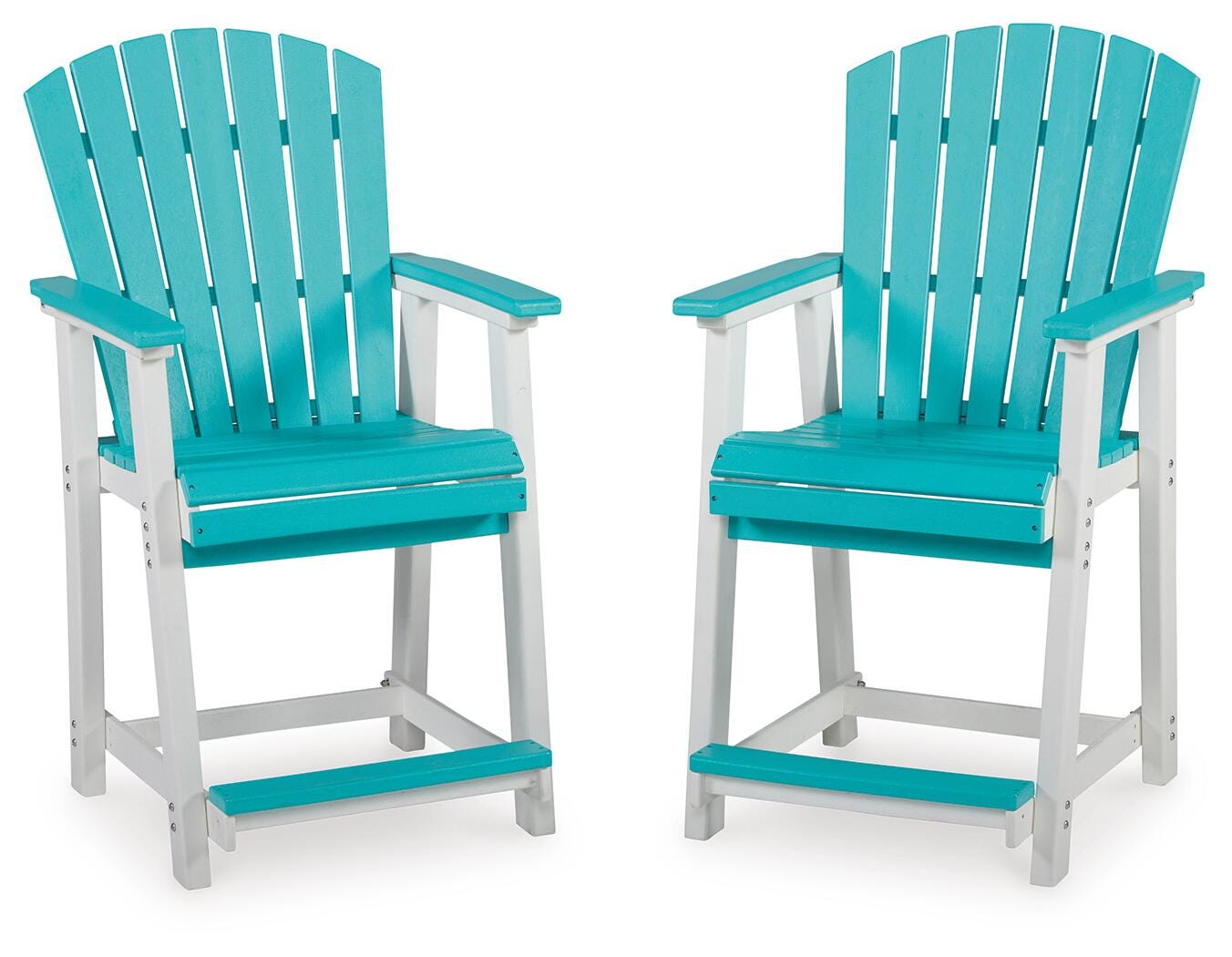 Eisely Outdoor Counter Height Bar Stool (Set of 2) - image 2