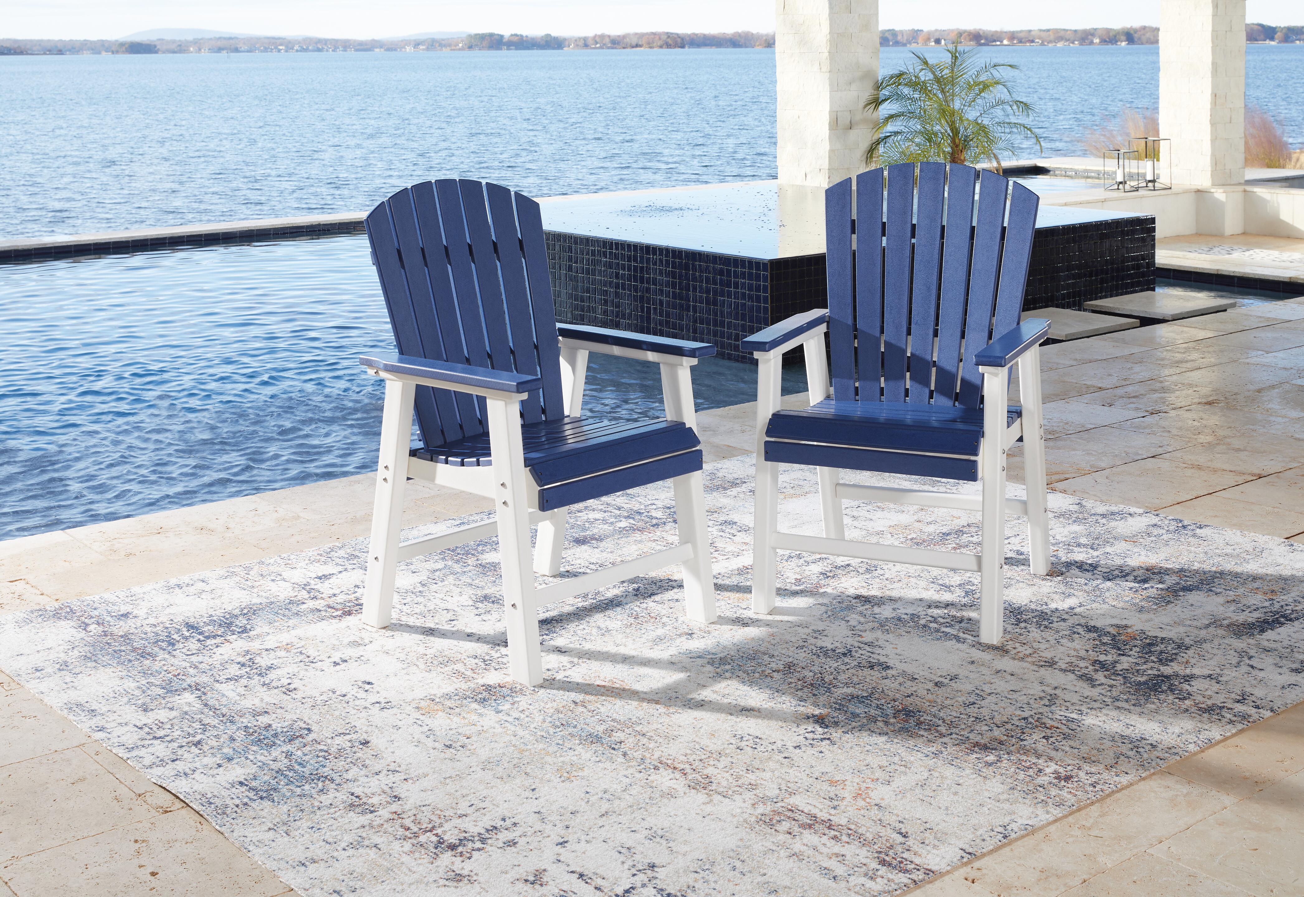 Toretto Outdoor Dining Arm Chair (Set of 2) - image 1