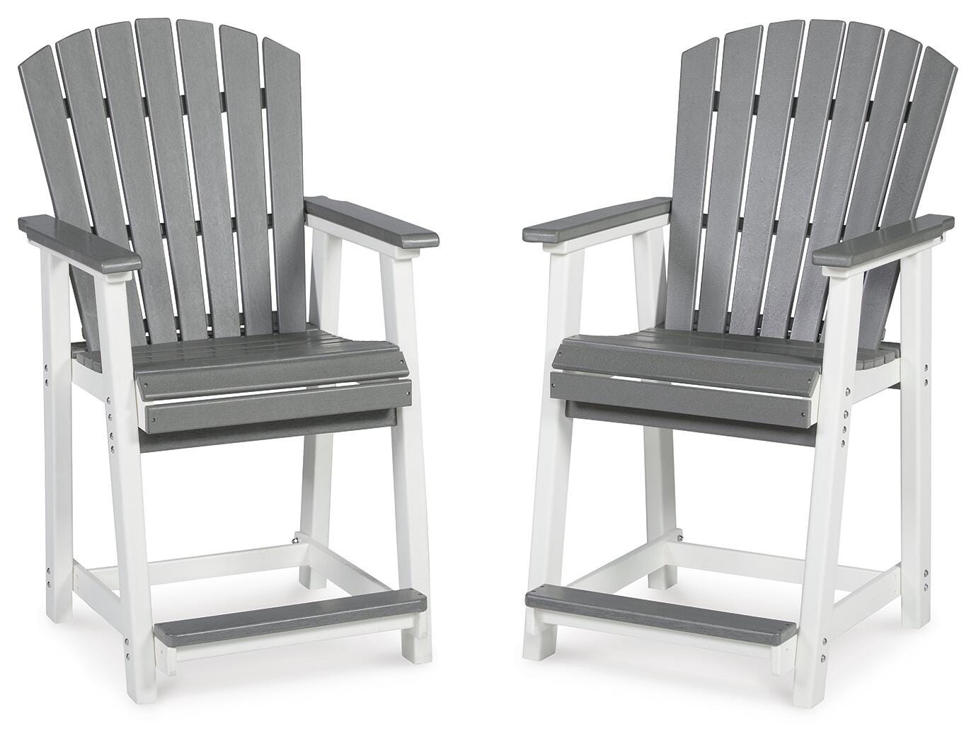 Transville Outdoor Counter Height Bar Stool (Set of 2) - image 2
