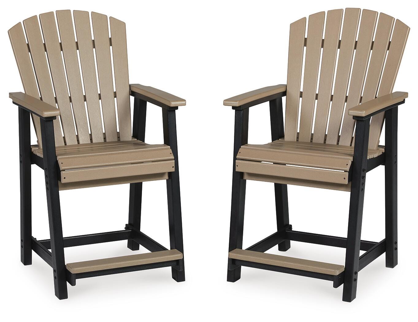 Fairen Trail Outdoor Counter Height Bar Stool (Set of 2) - image 2