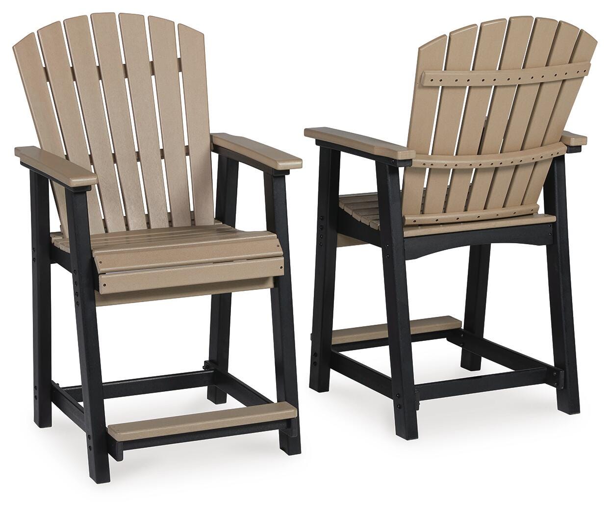 Fairen Trail Outdoor Counter Height Bar Stool (Set of 2) - image 3