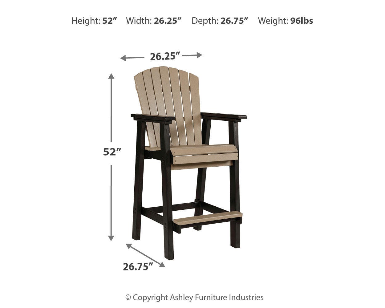 Fairen Trail Barstool (Set of 2) - image 4