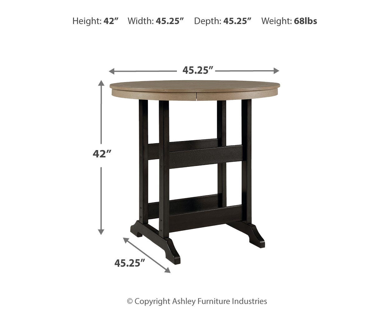 Fairen Trail Bar Table - image 4