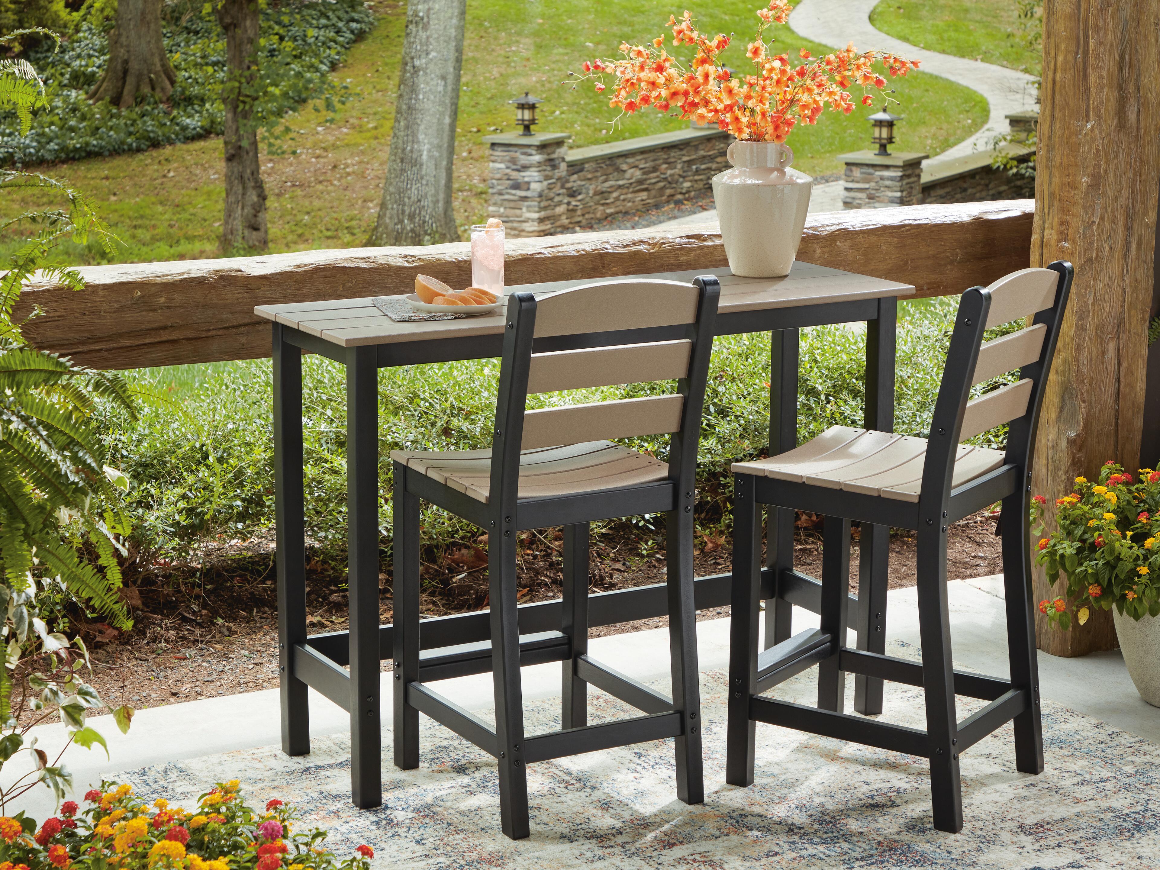 Moondance Outdoor Counter Table and 2 Barstools - image 1