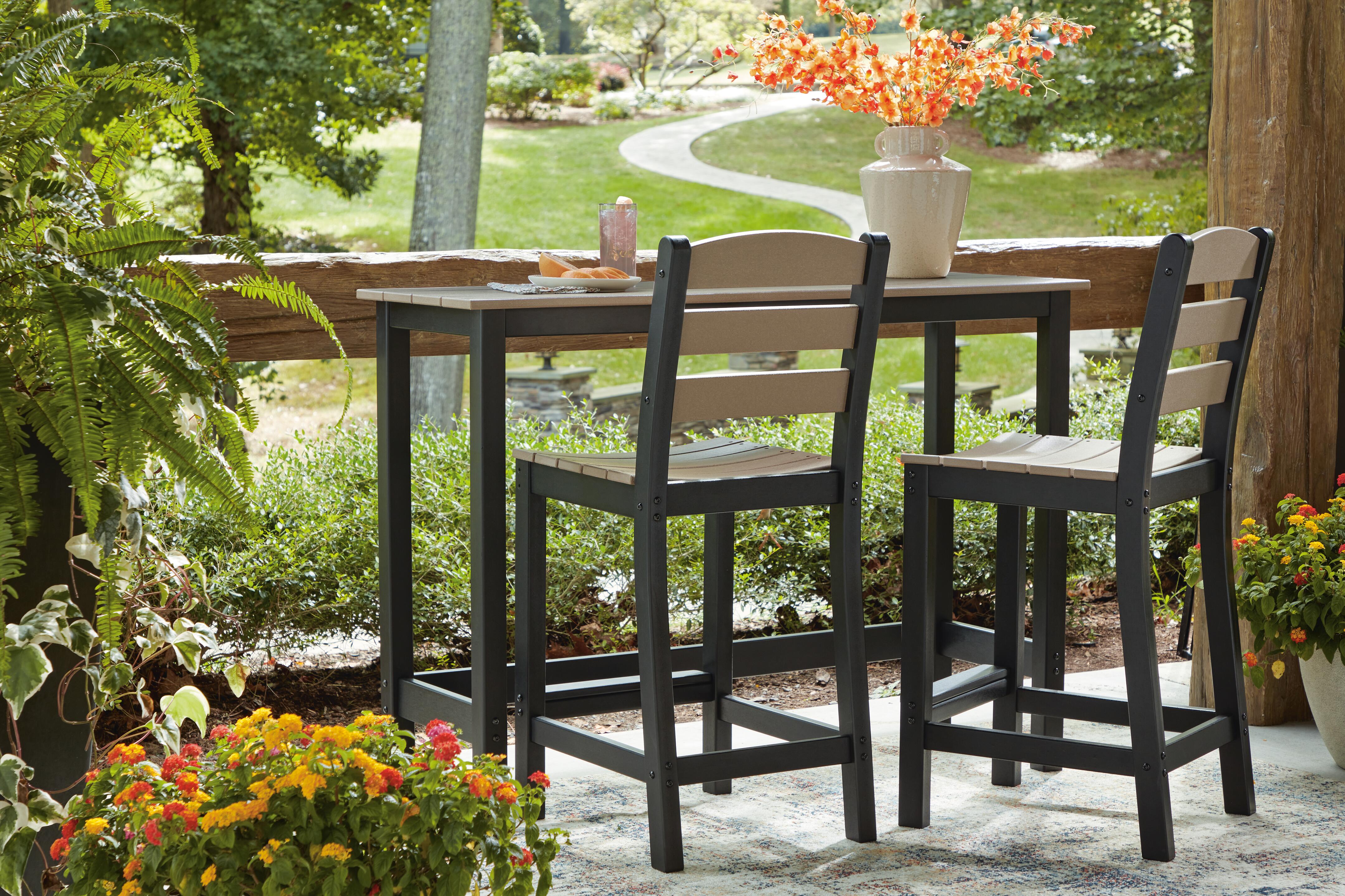 Moondance Outdoor Counter Table and 2 Barstools - image 9