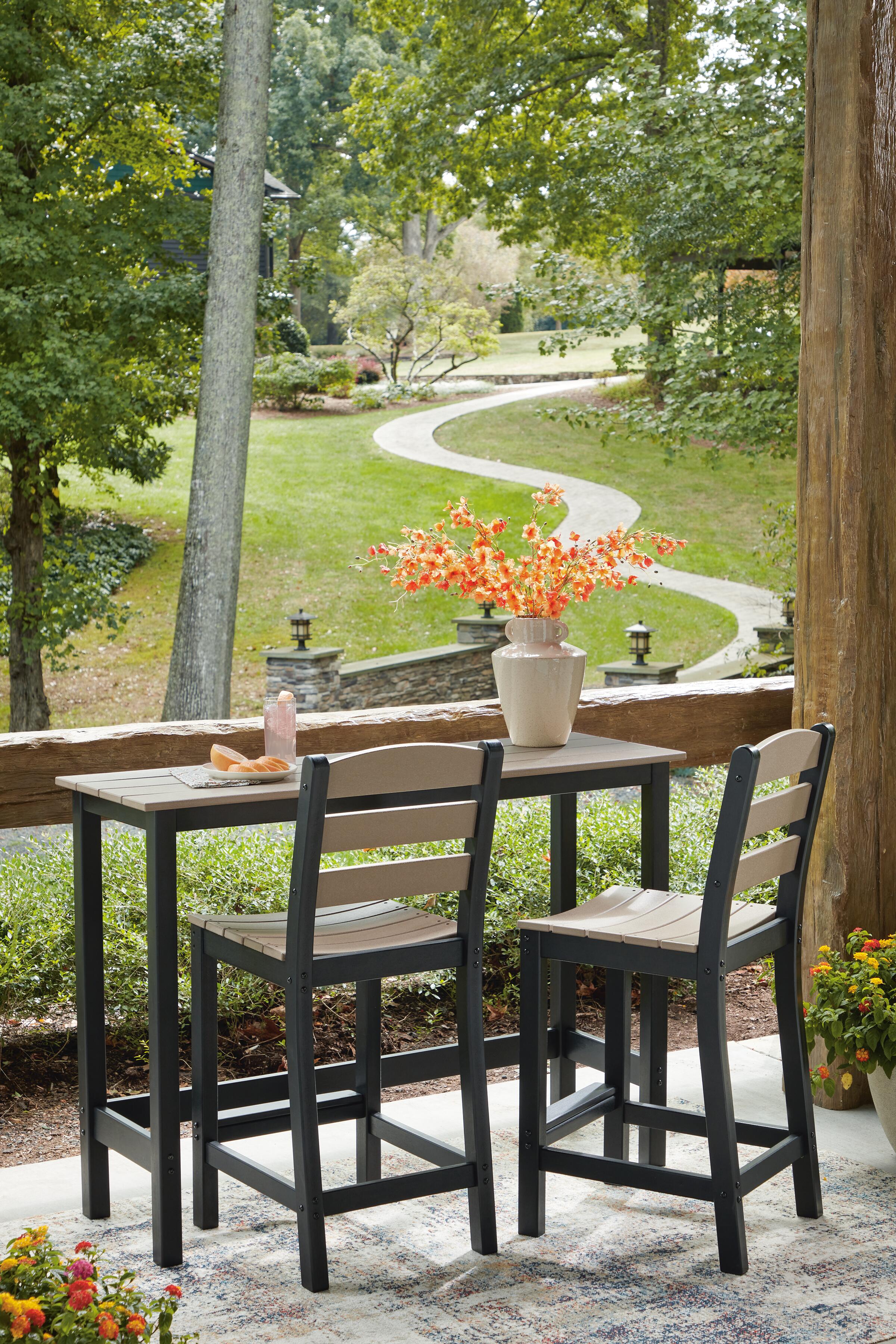 Moondance Outdoor Counter Table and 2 Barstools - image 10