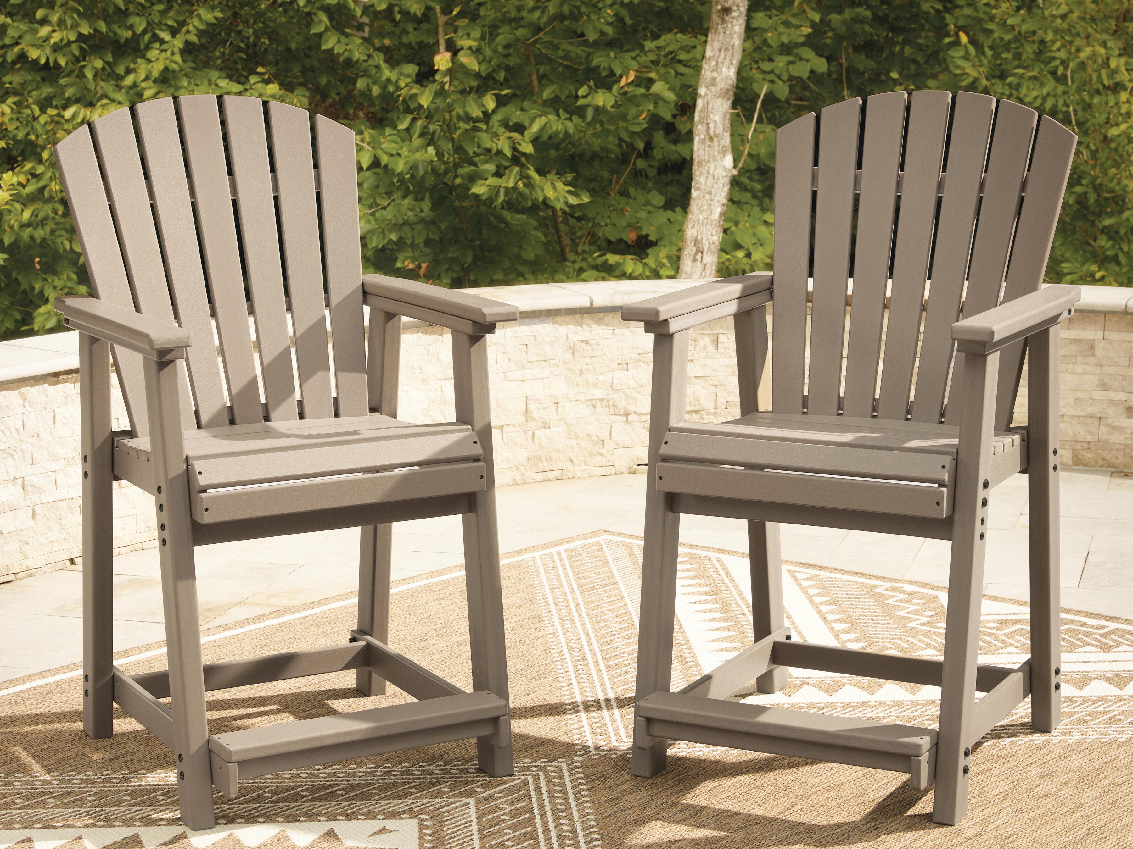 Sandy Dune Outdoor Counter Height Bar Stool (Set of 2) - image 1