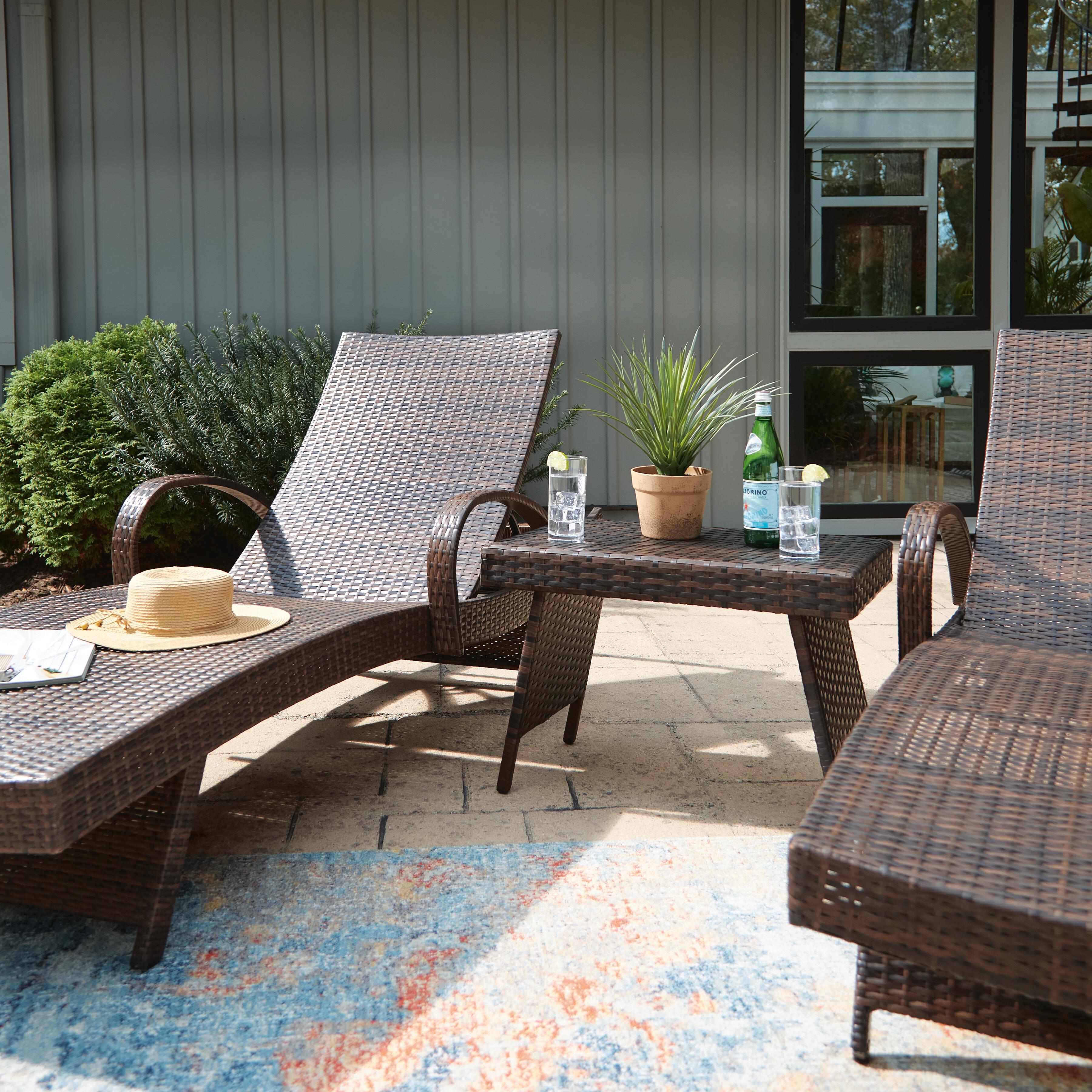 Kantana 2 Outdoor Chaise Lounge Chairs and End Table - image 14