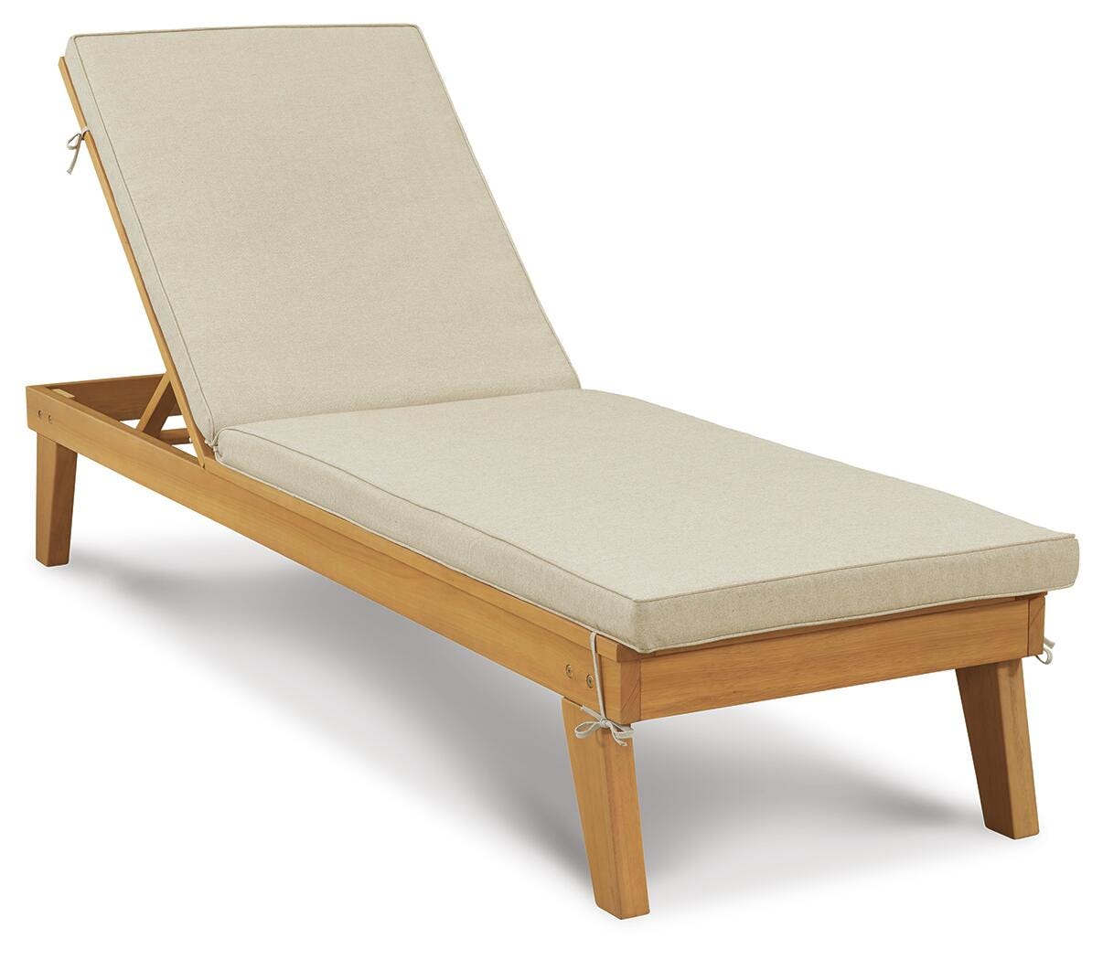 Byron Bay Chaise Lounge with Cushion, , large