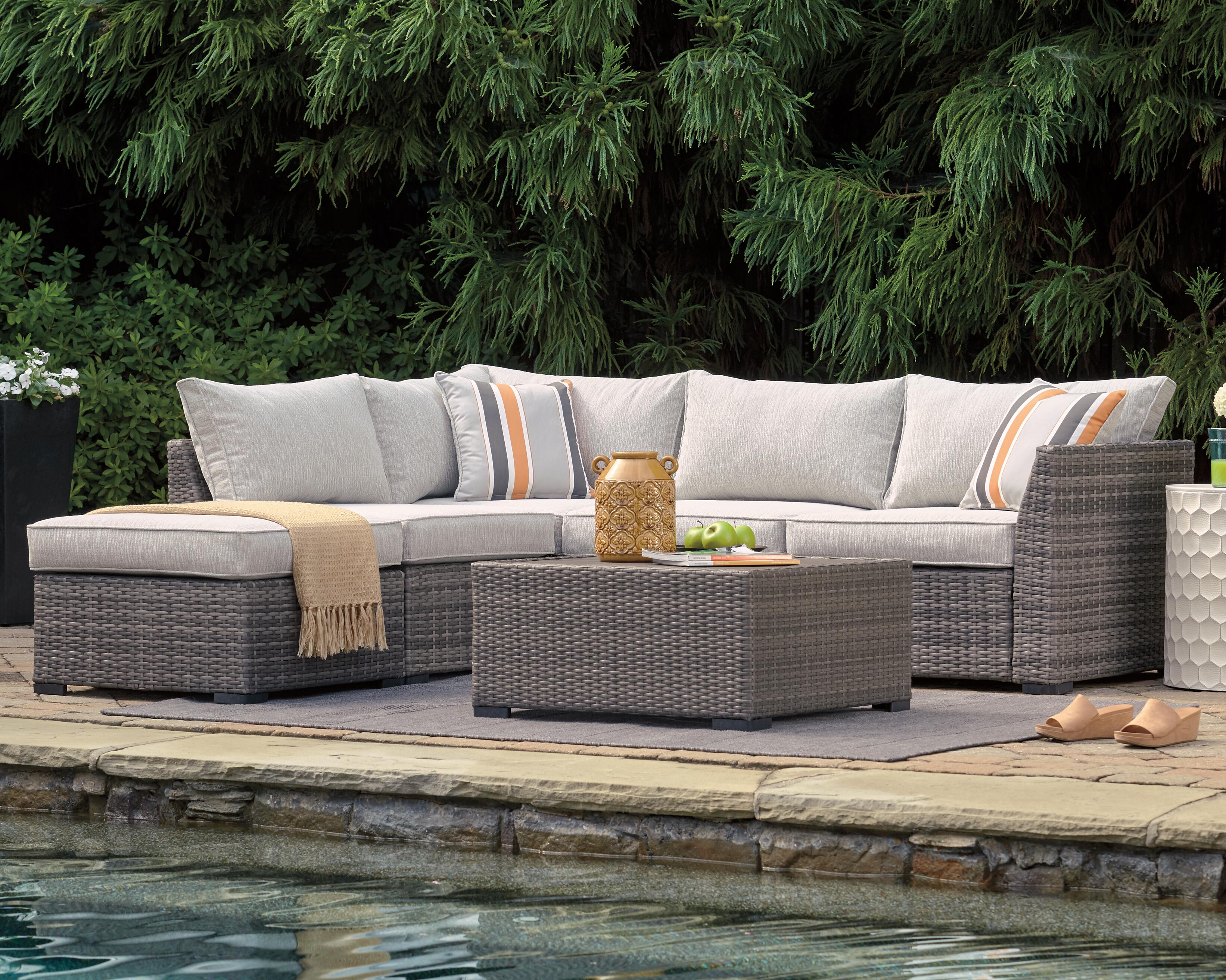 Cherry Point 4-piece Outdoor Sectional Set - image 1