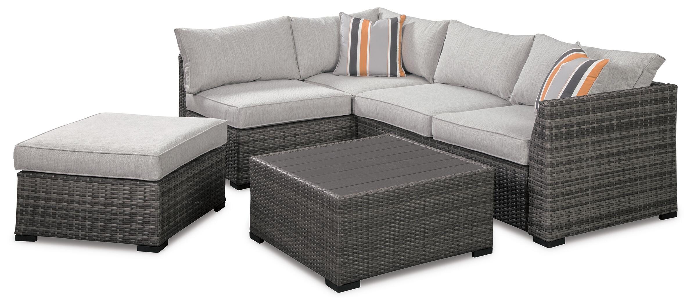 Cherry Point 4-piece Outdoor Sectional Set - image 4
