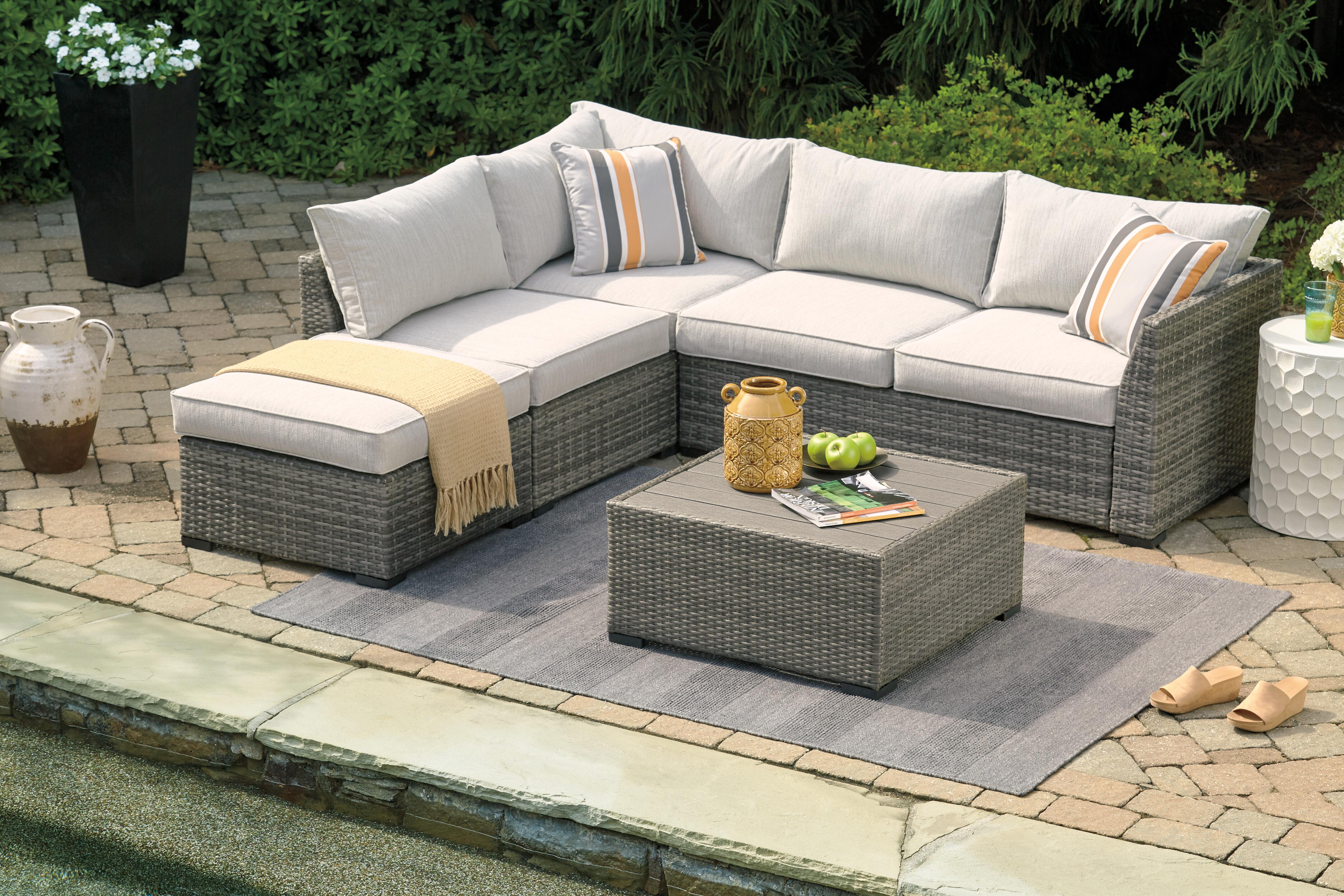 Cherry Point 4-piece Outdoor Sectional Set - image 3